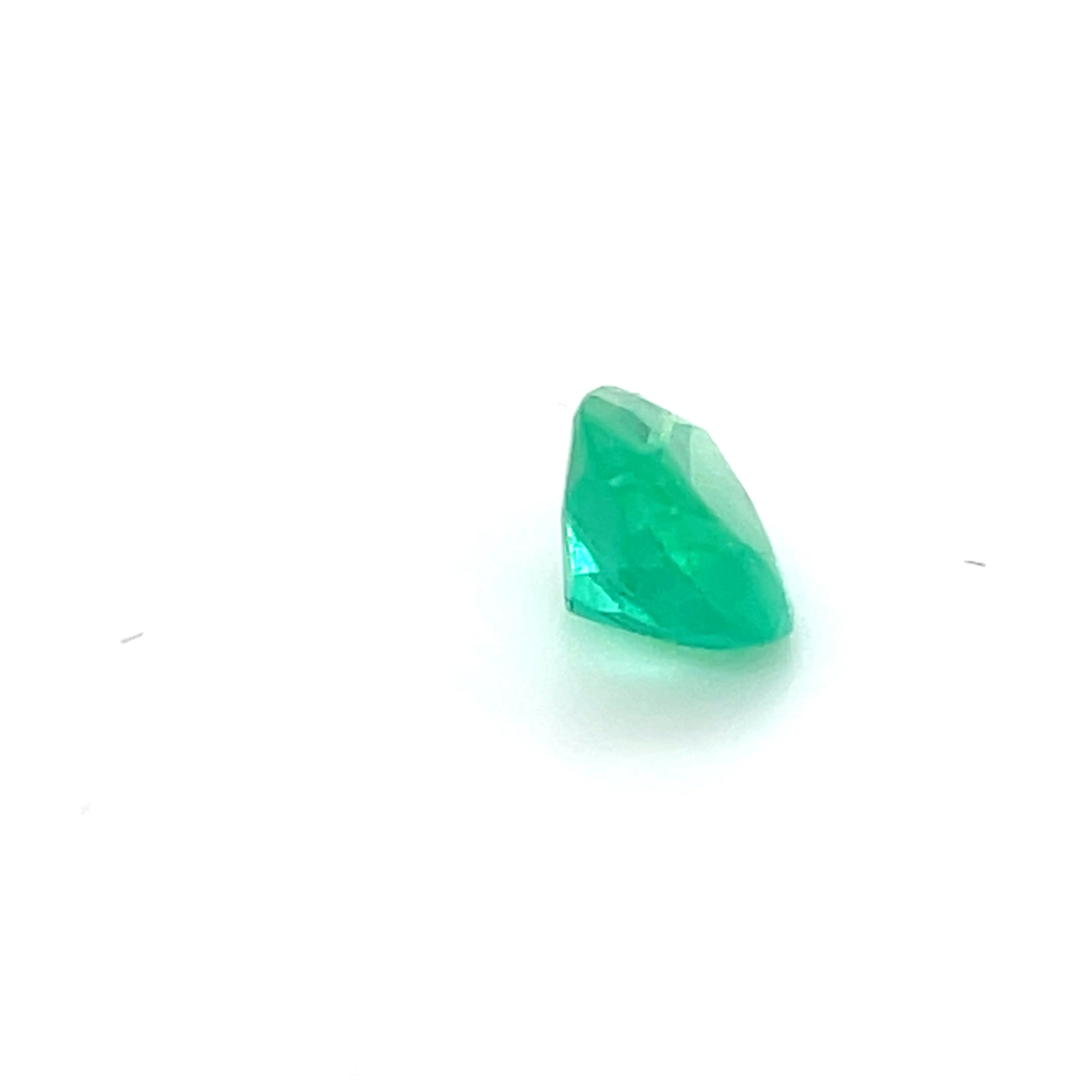 1.82 ct Pear Cut Colombian Emerald
