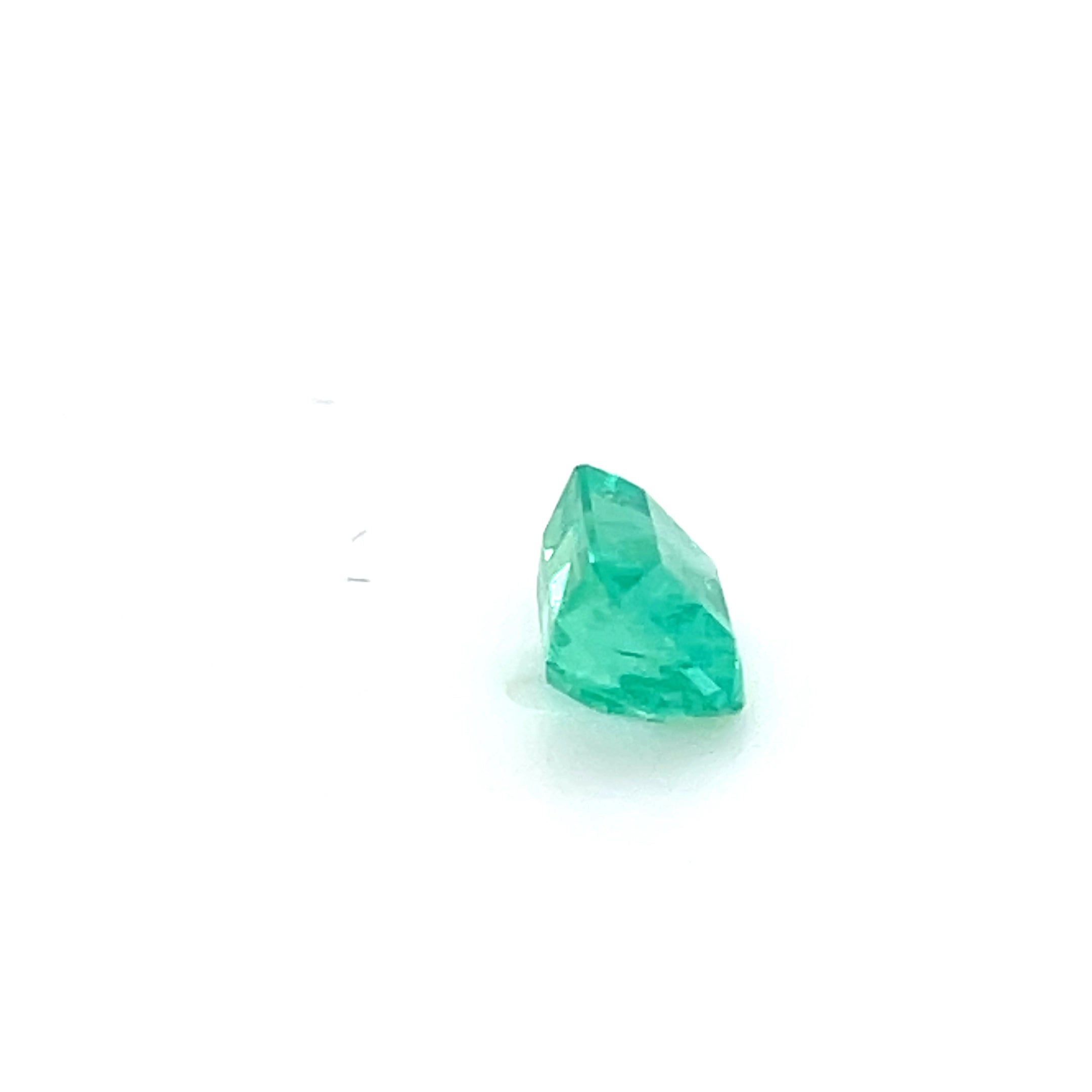 1.31 ct Emerald Cut GIA Colombian Emerald