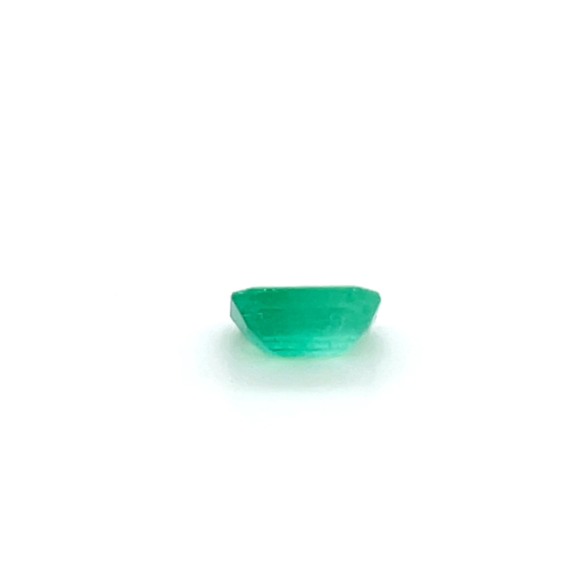 0.84 ct Emerald Cut GIA Colombian Emerald
