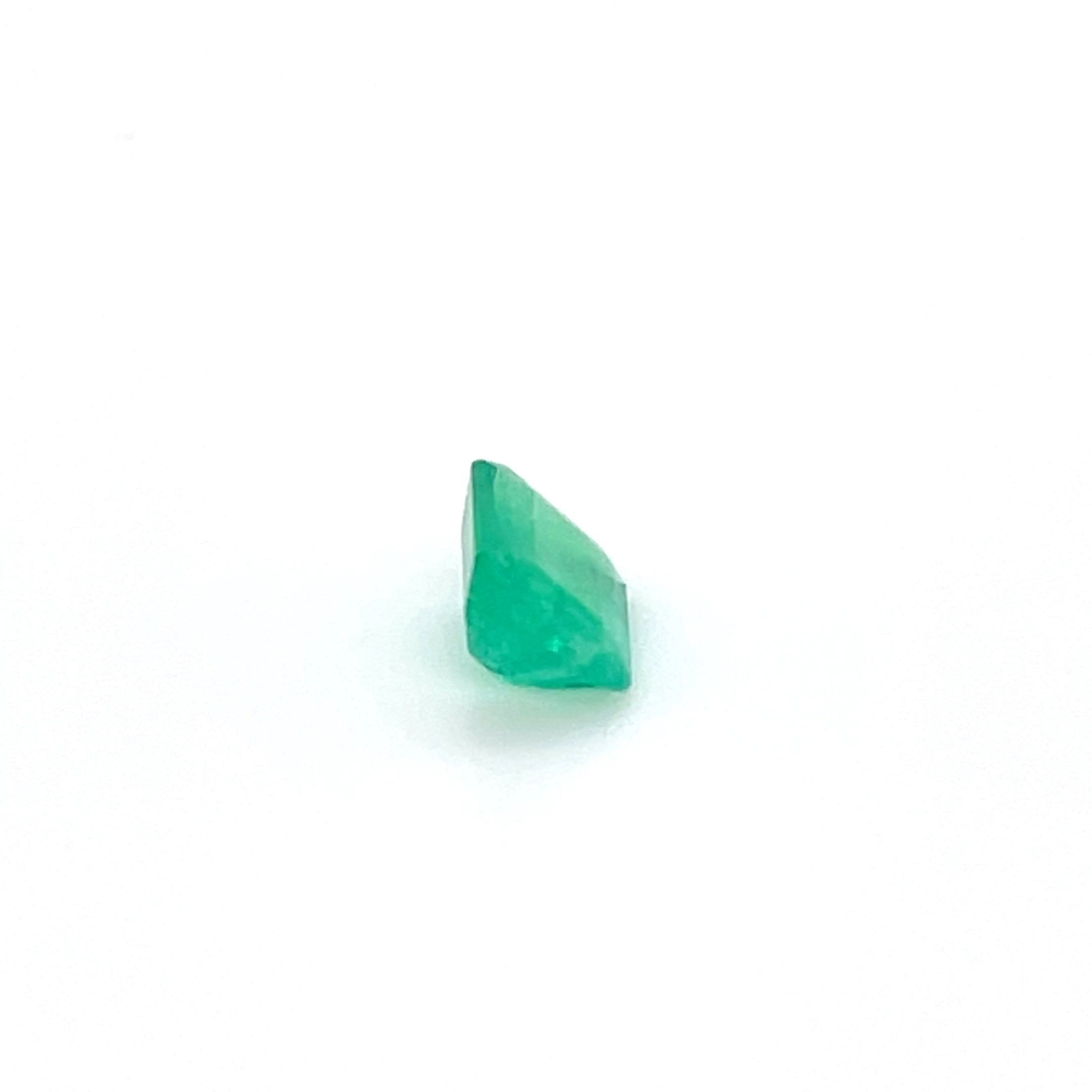 0.84 ct Emerald Cut GIA Colombian Emerald