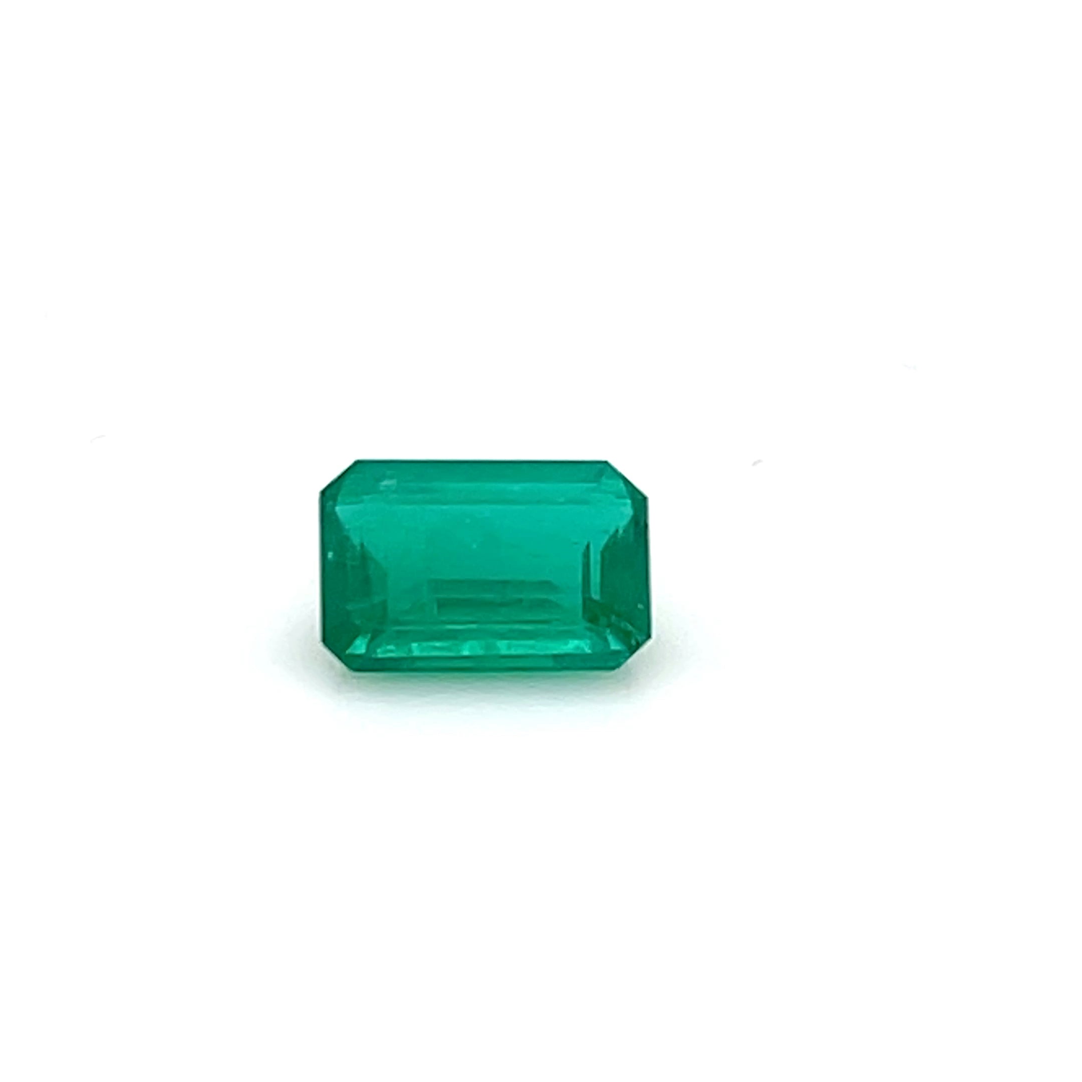1.22 ct Emerald Cut Colombian Emerald