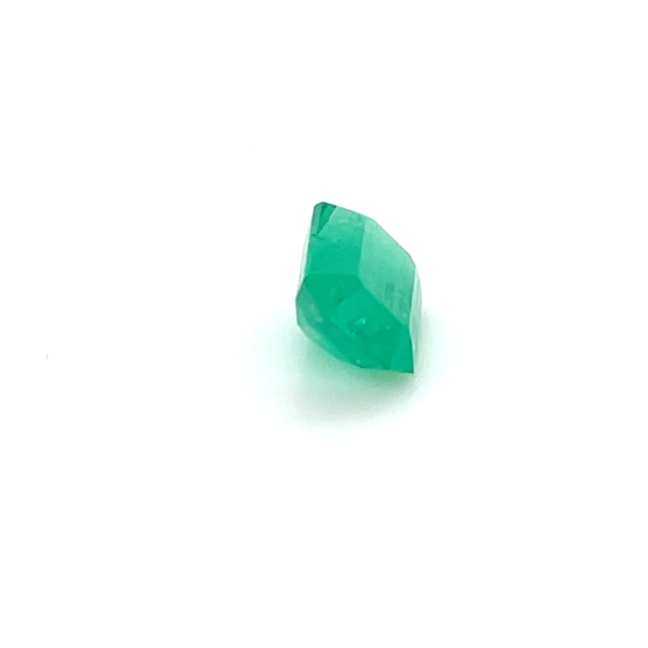 1.79 ct Emerald Cut Colombian Emerald