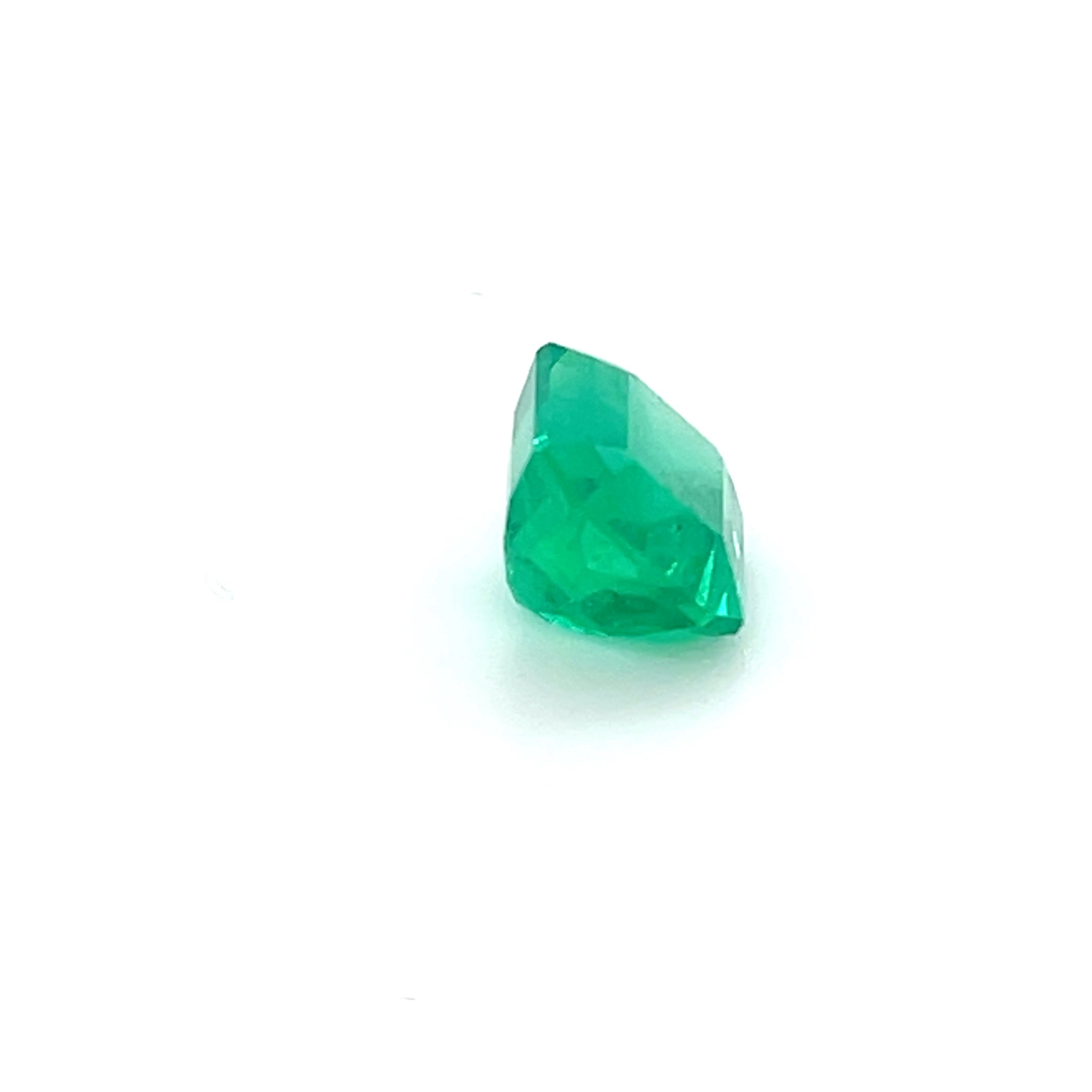 2.22 ct Pear Cut Colombian Emerald