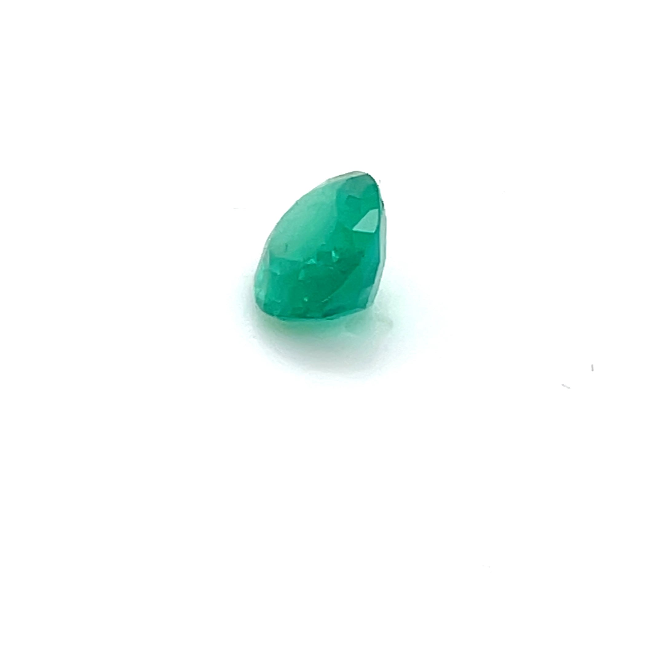 1.76 ct Oval Cut Colombian Emerald
