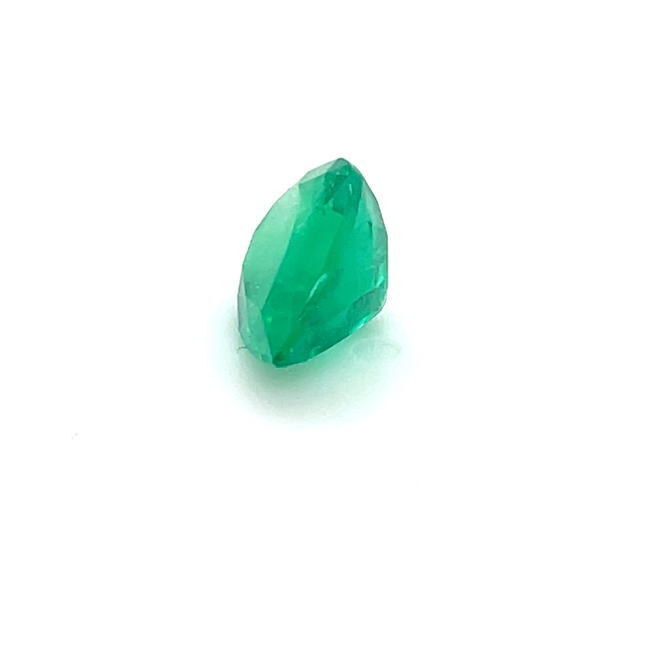 2.73 ct Pear Cut Colombian Emerald