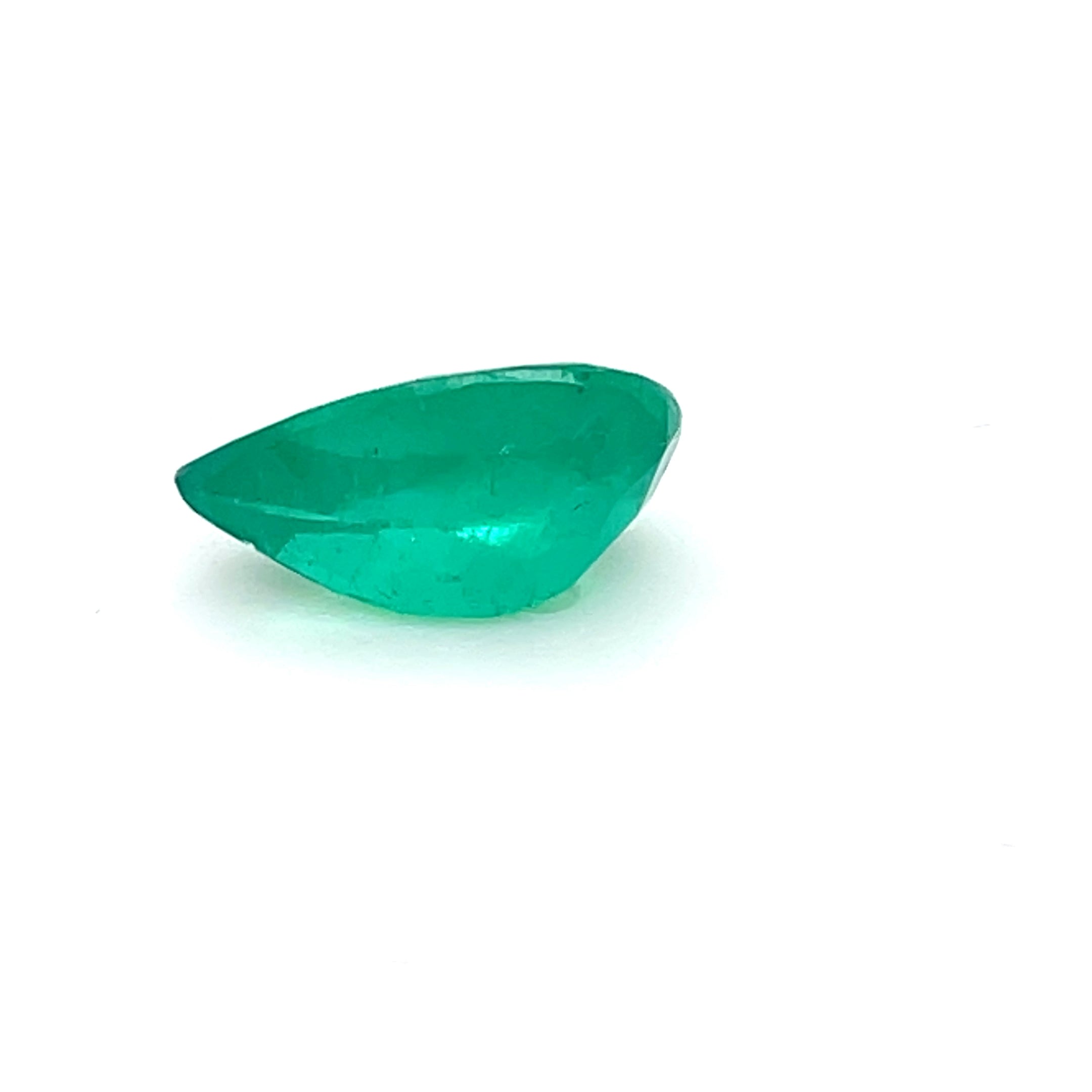 2.78 ct Pear Cut Colombian Emerald
