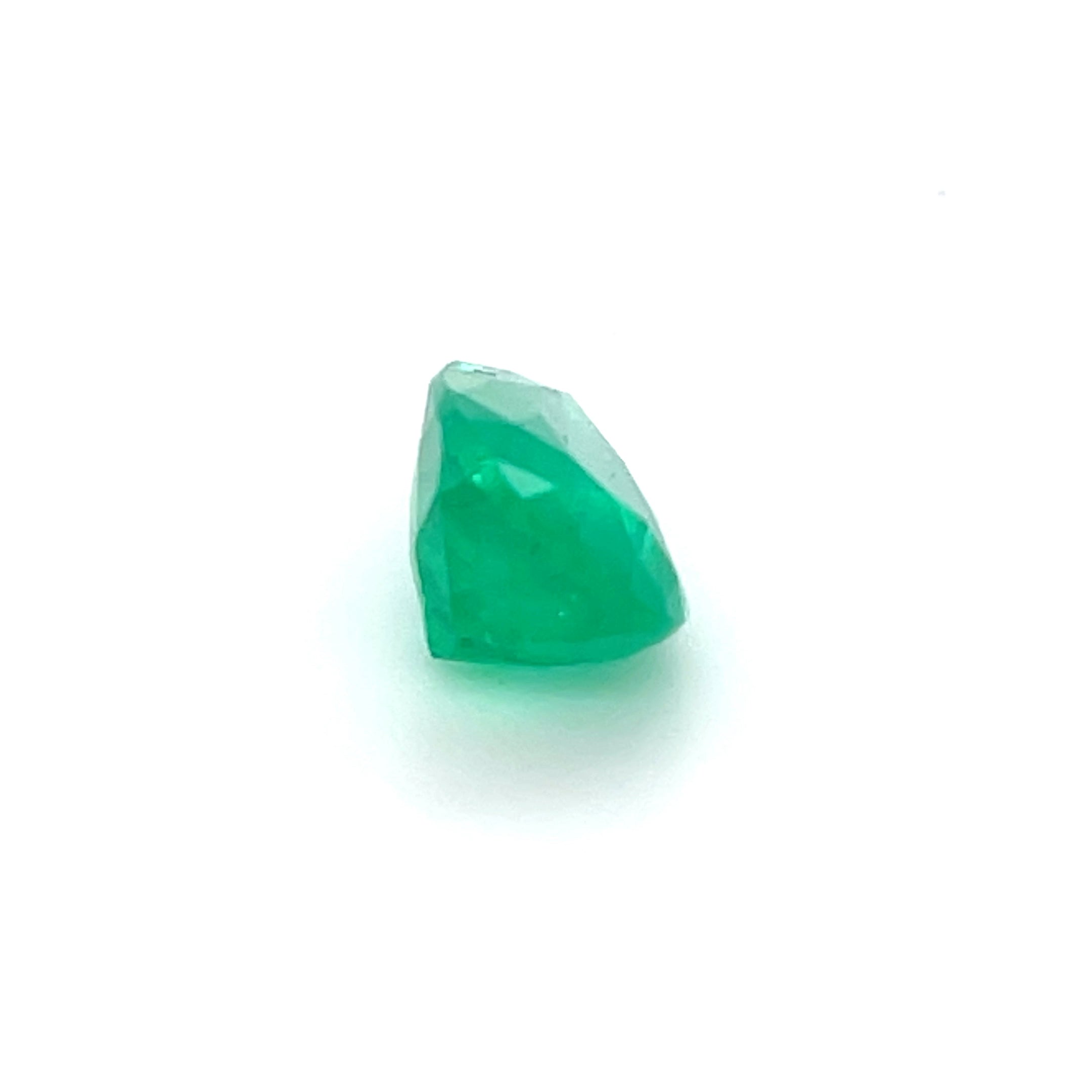 3.99 ct Pear Cut Colombian Emerald