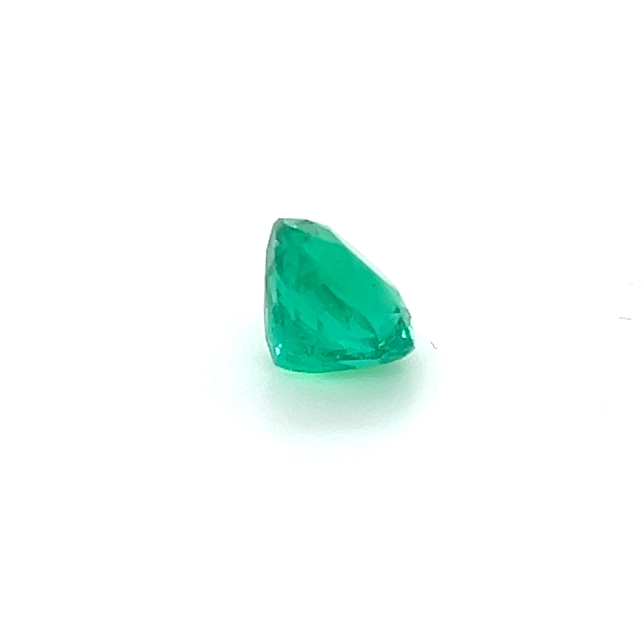 1.75 ct Square Cushion Cut Colombian Emerald