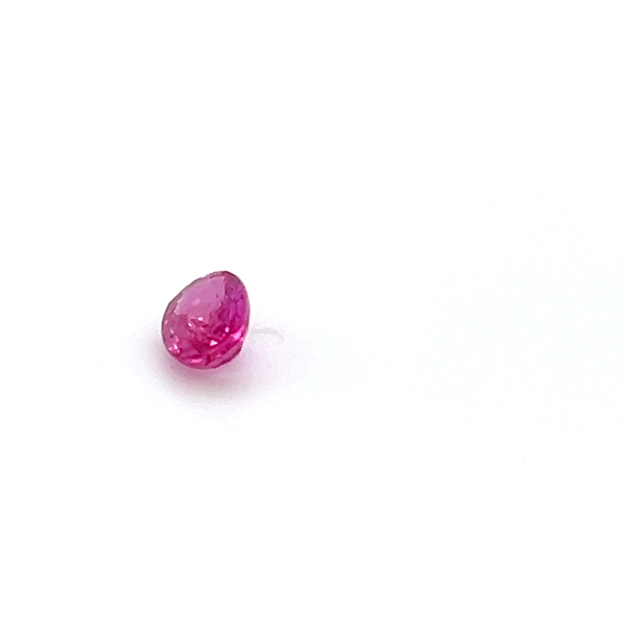 0.64 ct Oval Cut Mozambique Ruby