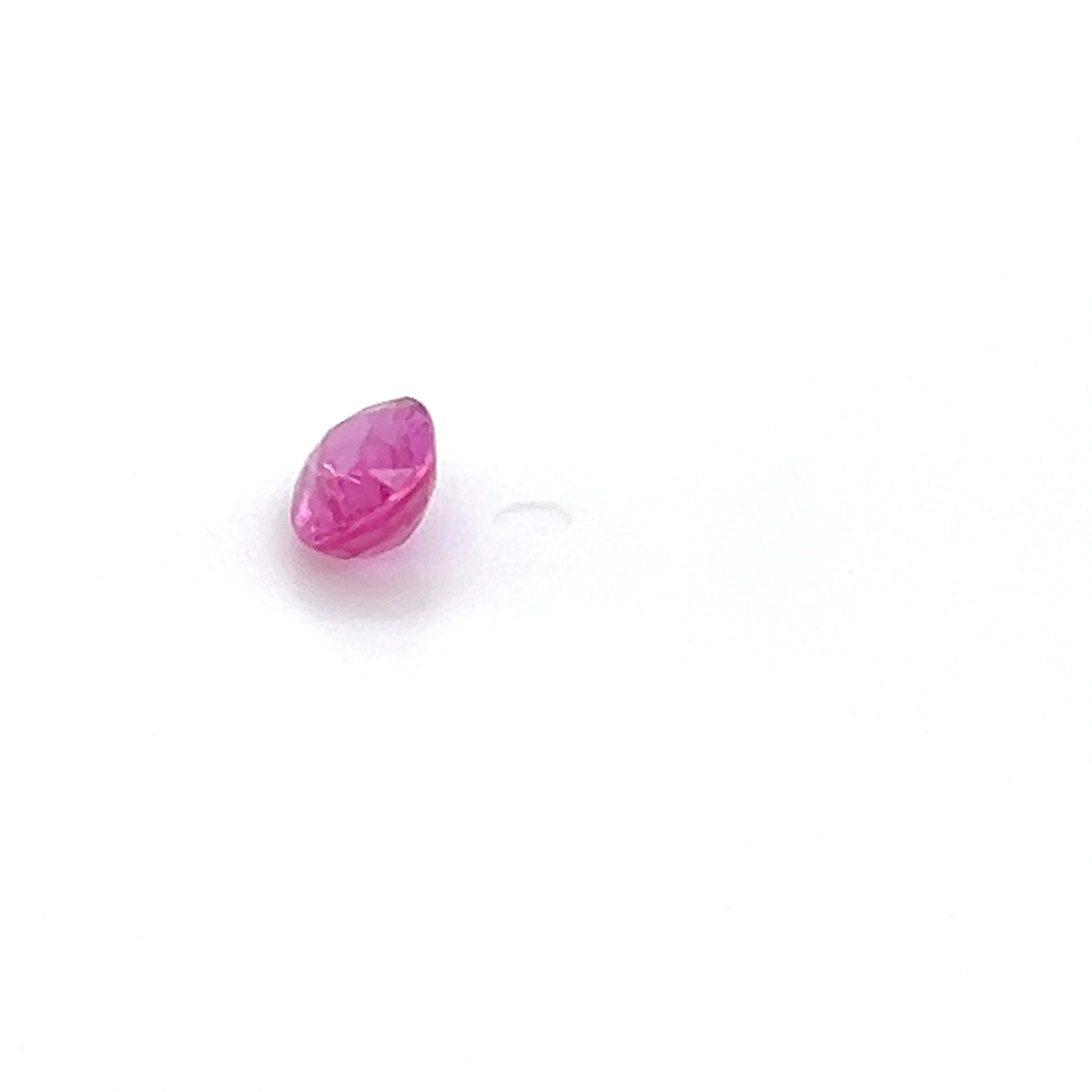 0.67 ct Oval Cut Mozambique Ruby