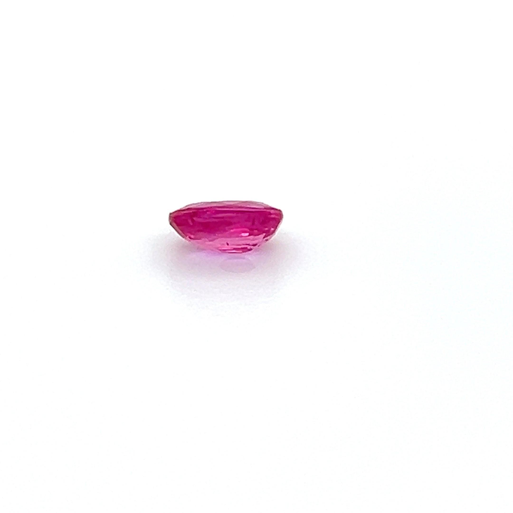 0.67 ct Oval Cut Mozambique Ruby