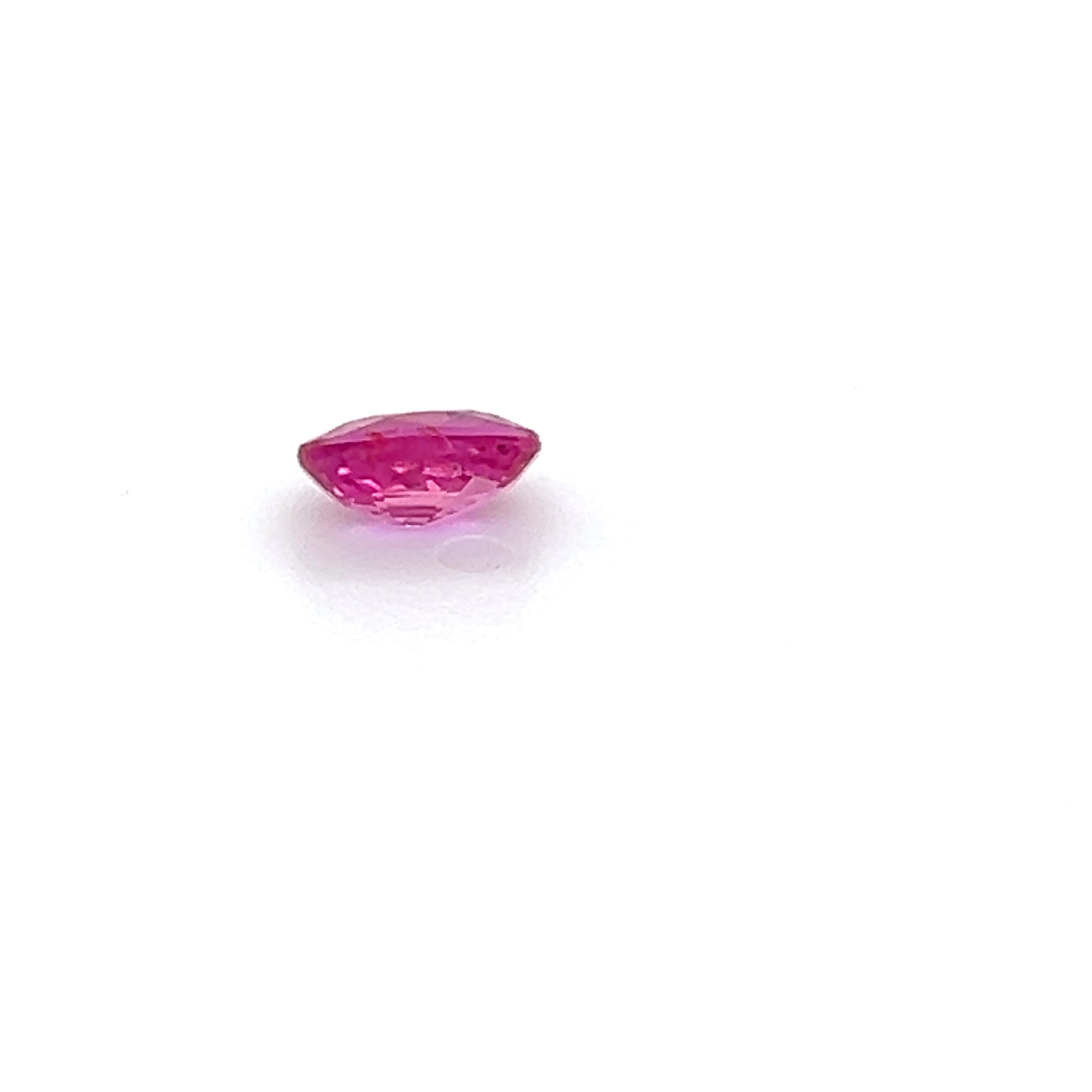 0.68 ct Oval Cut Mozambique Ruby