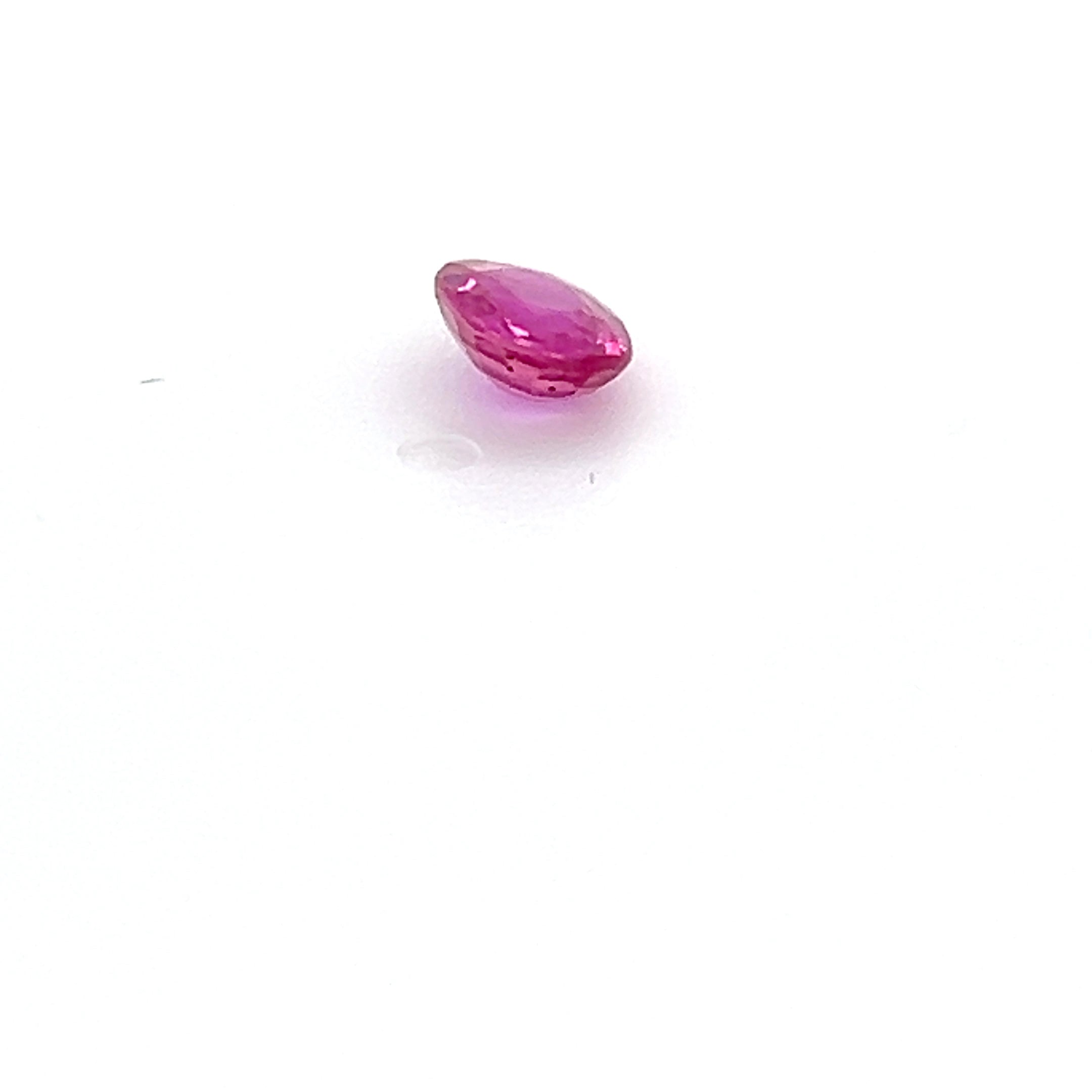 0.81 ct Oval Cut Mozambique Ruby