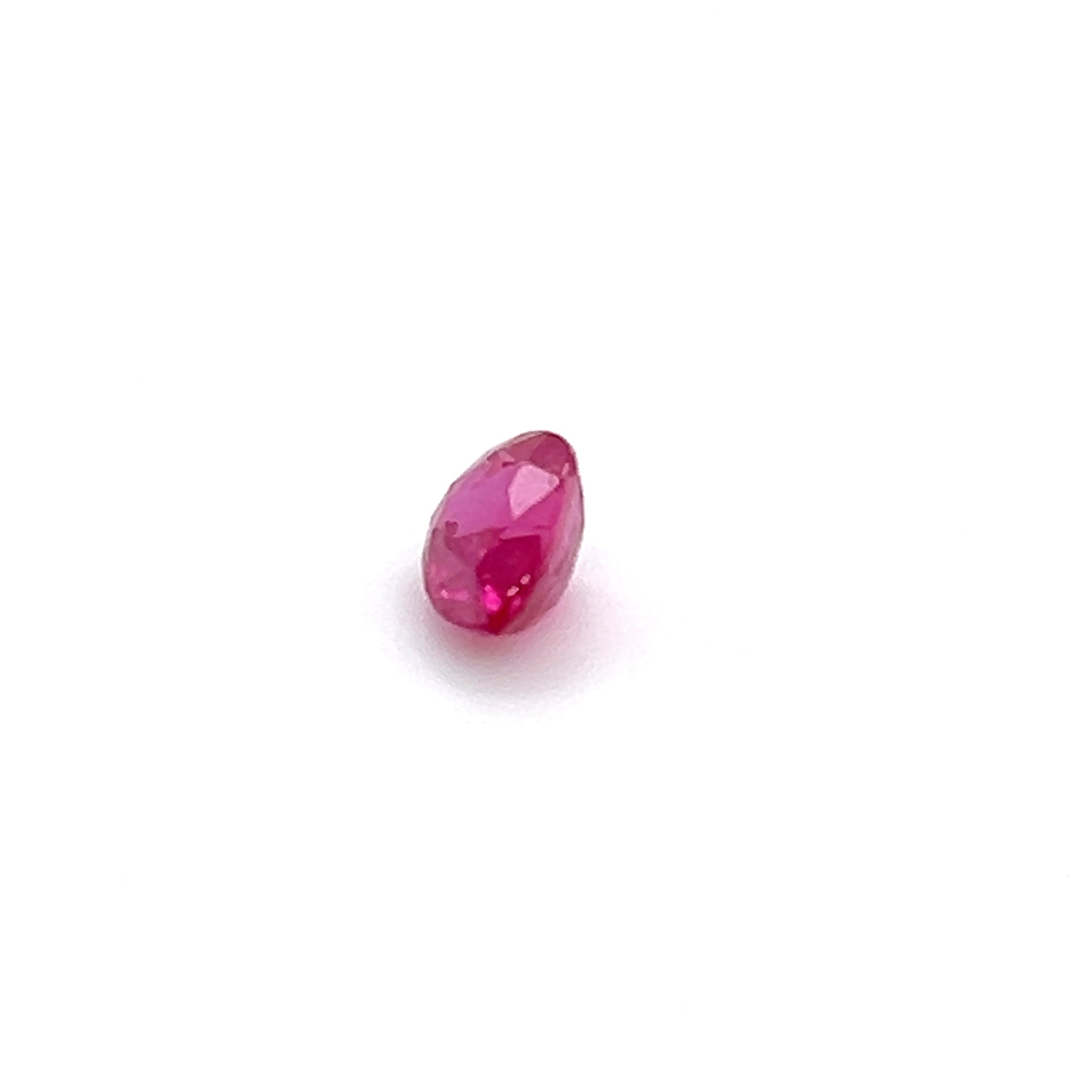 0.92 ct Pear Cut Mozambique Ruby