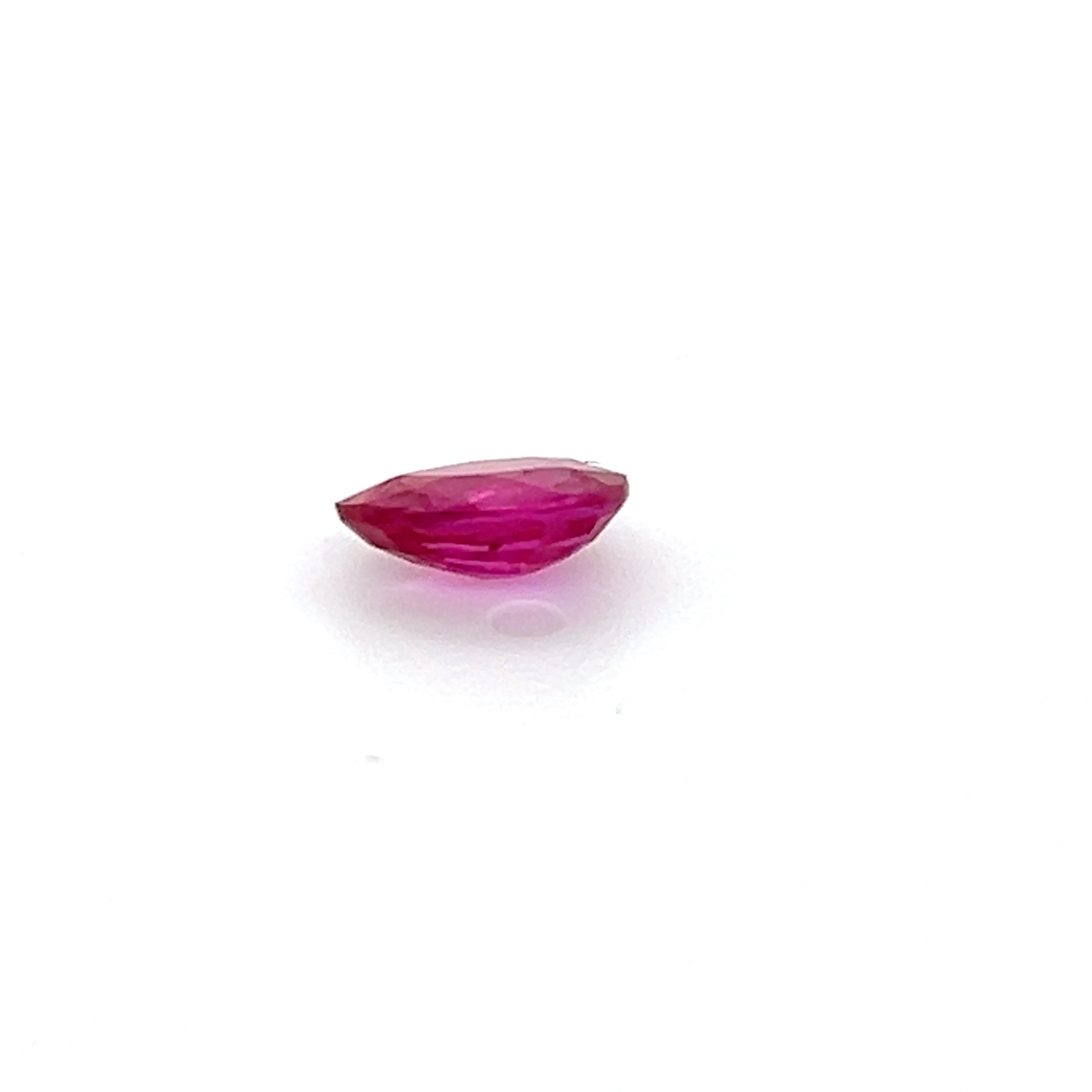 1.05 ct Pear Cut Mozambique Ruby