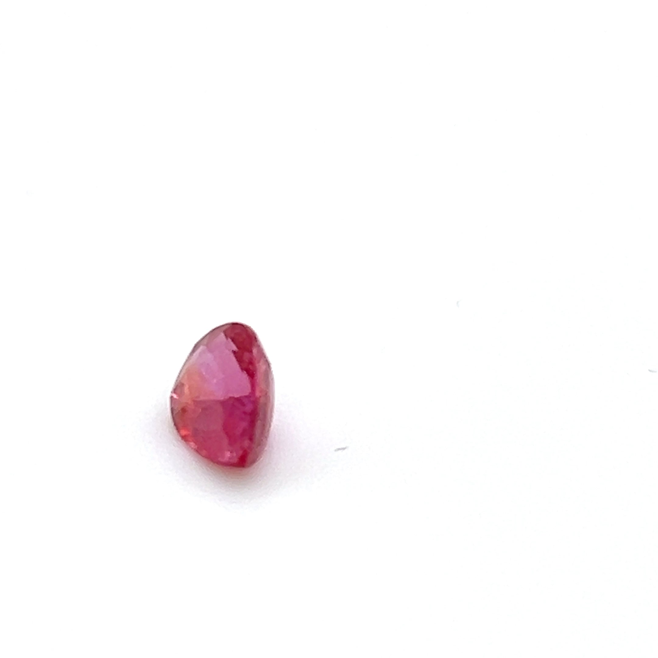1.07 ct Pear Cut Mozambique Ruby