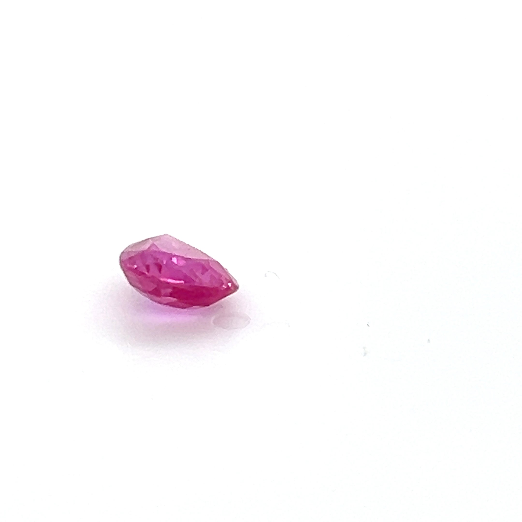 1.25 ct Pear Cut Mozambique Ruby