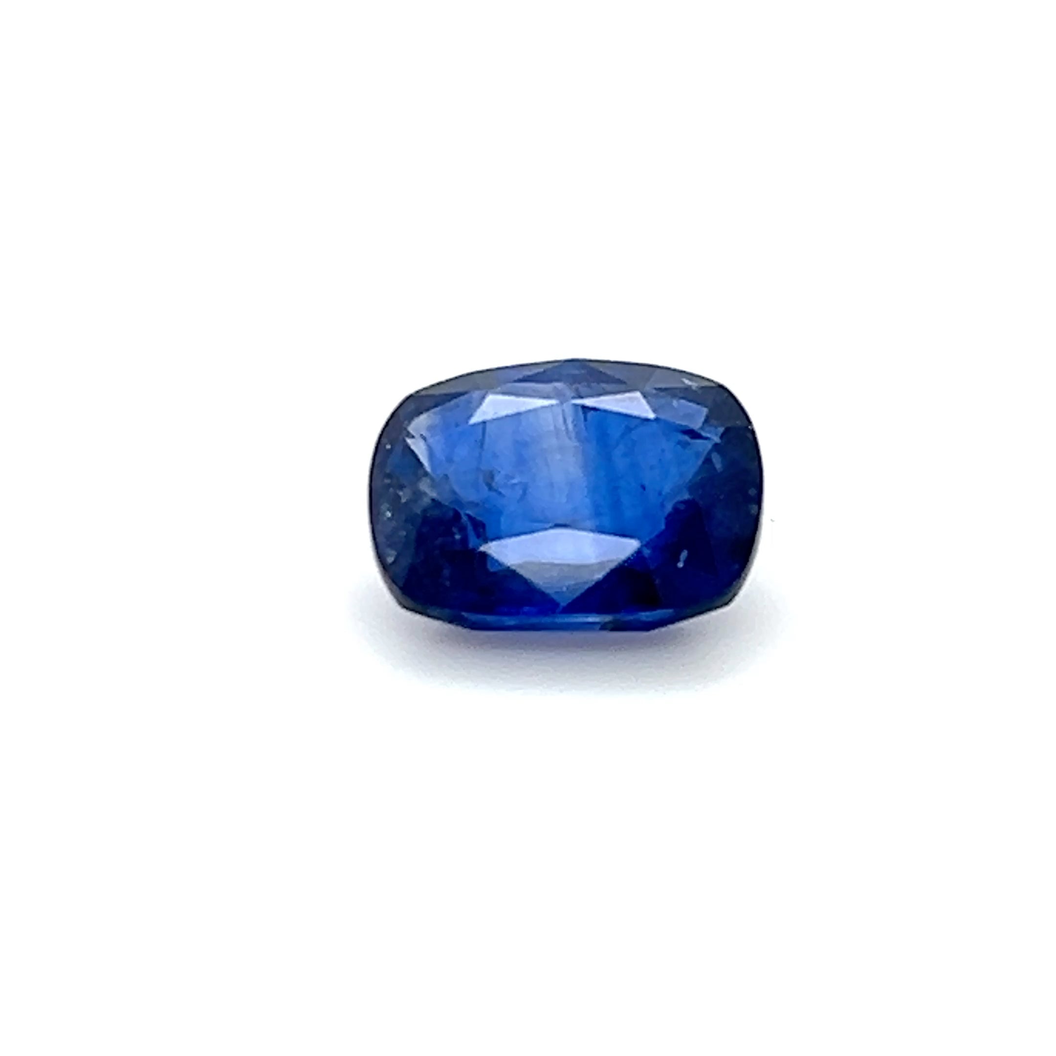 3.56 ct Cushion Cut Sri Lankan Sapphire