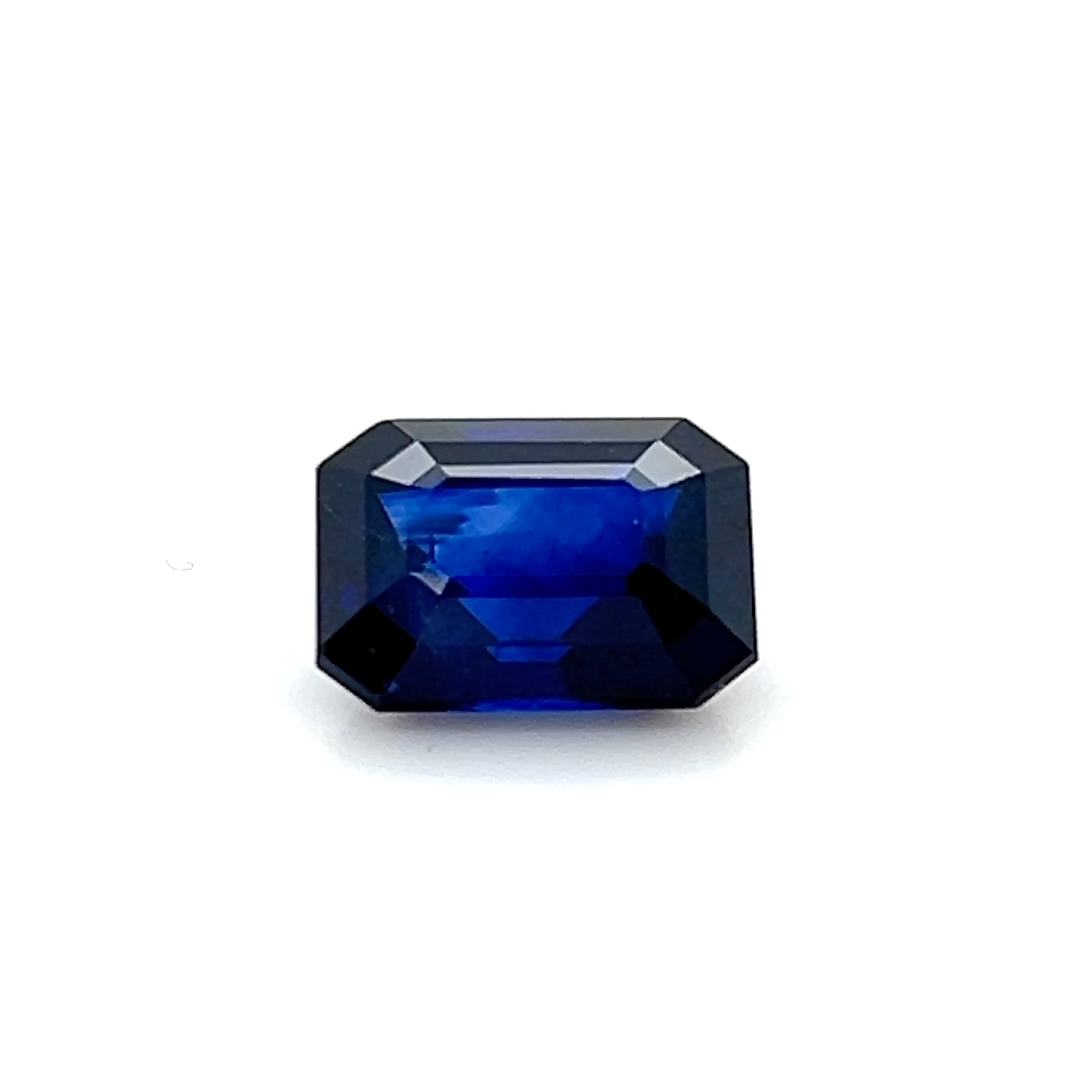 5.52 ct Emerald Cut Sri Lankan Sapphire