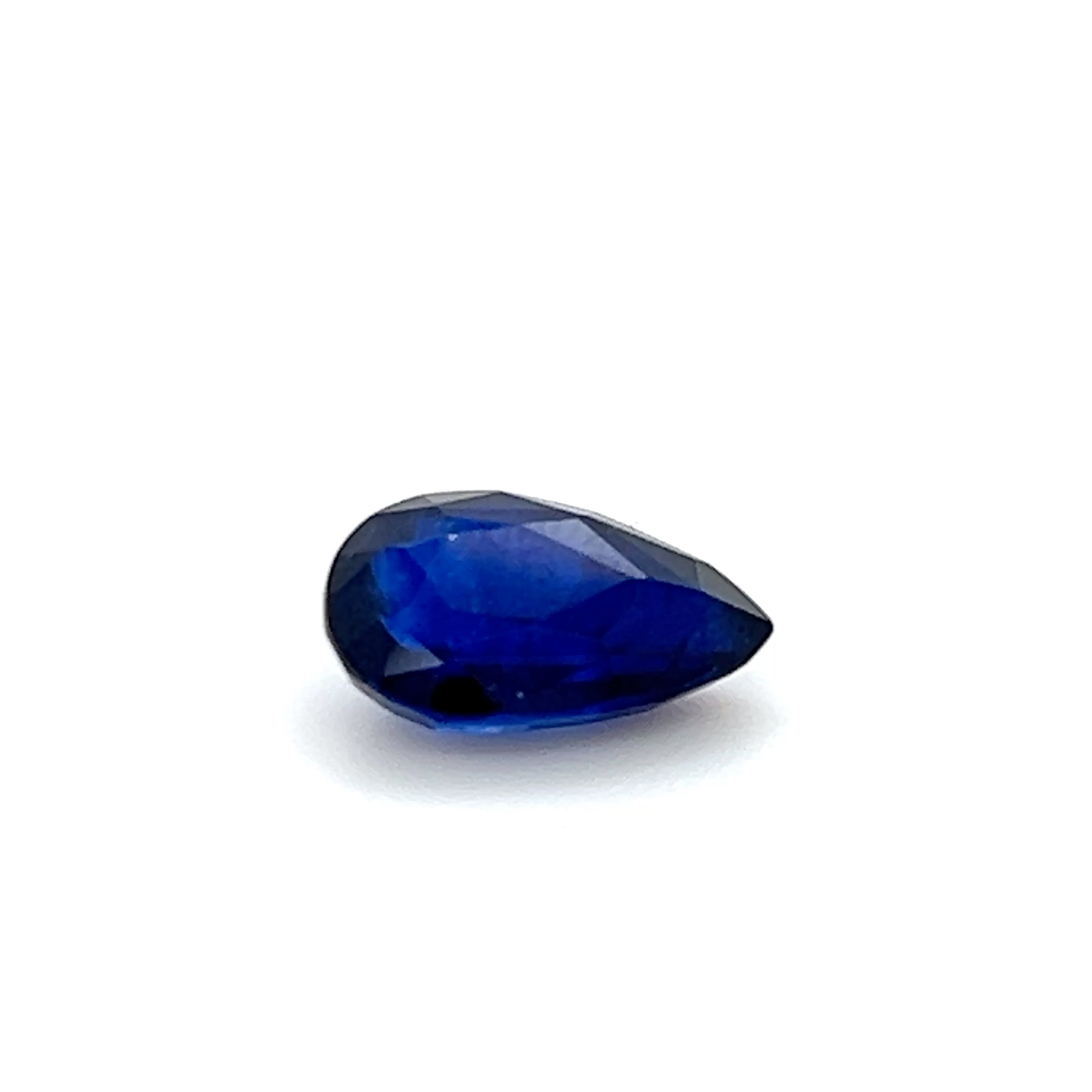 3.15 ct Pear Cut Sri Lankan Sapphire