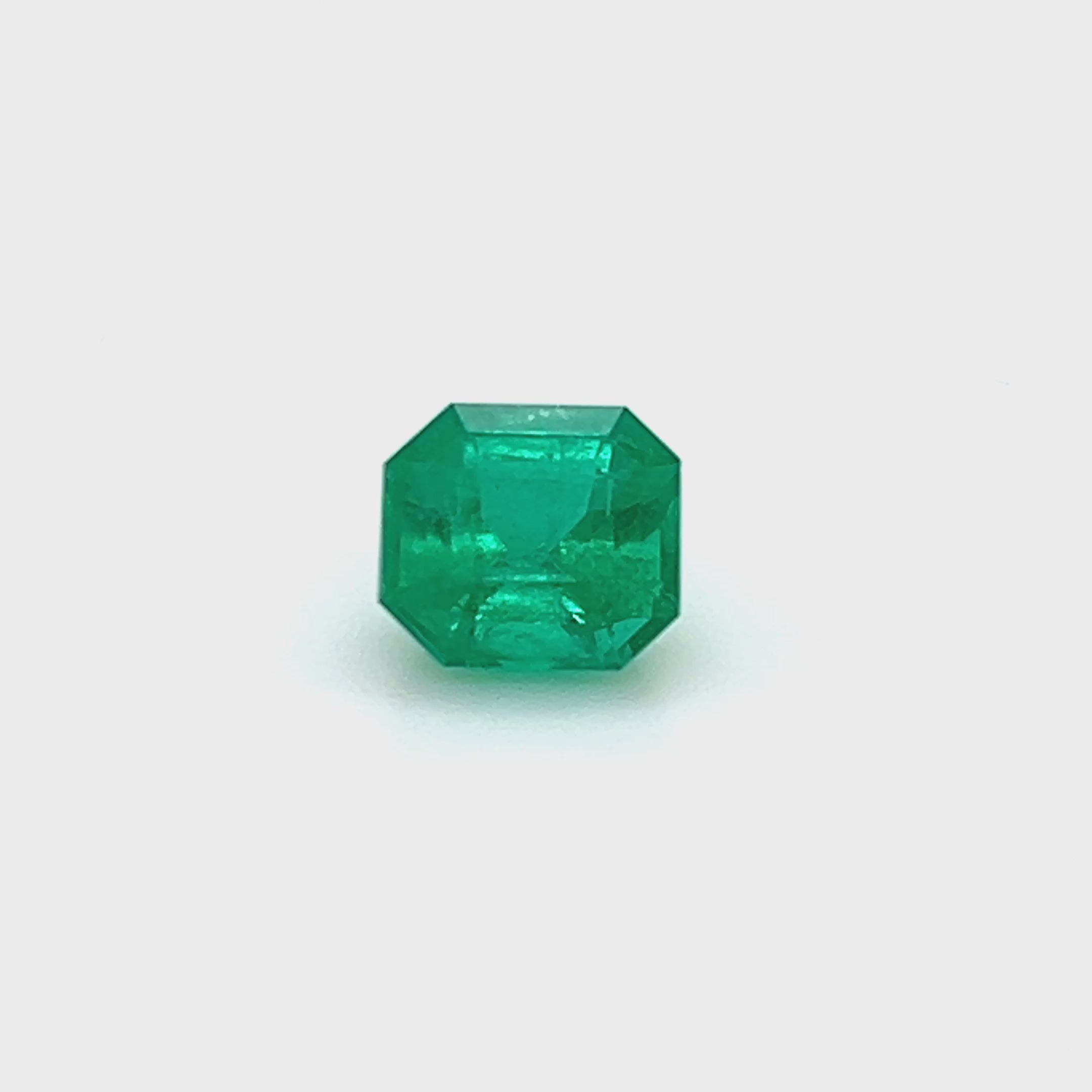 1.50 ct Square Cut Colombian Emerald