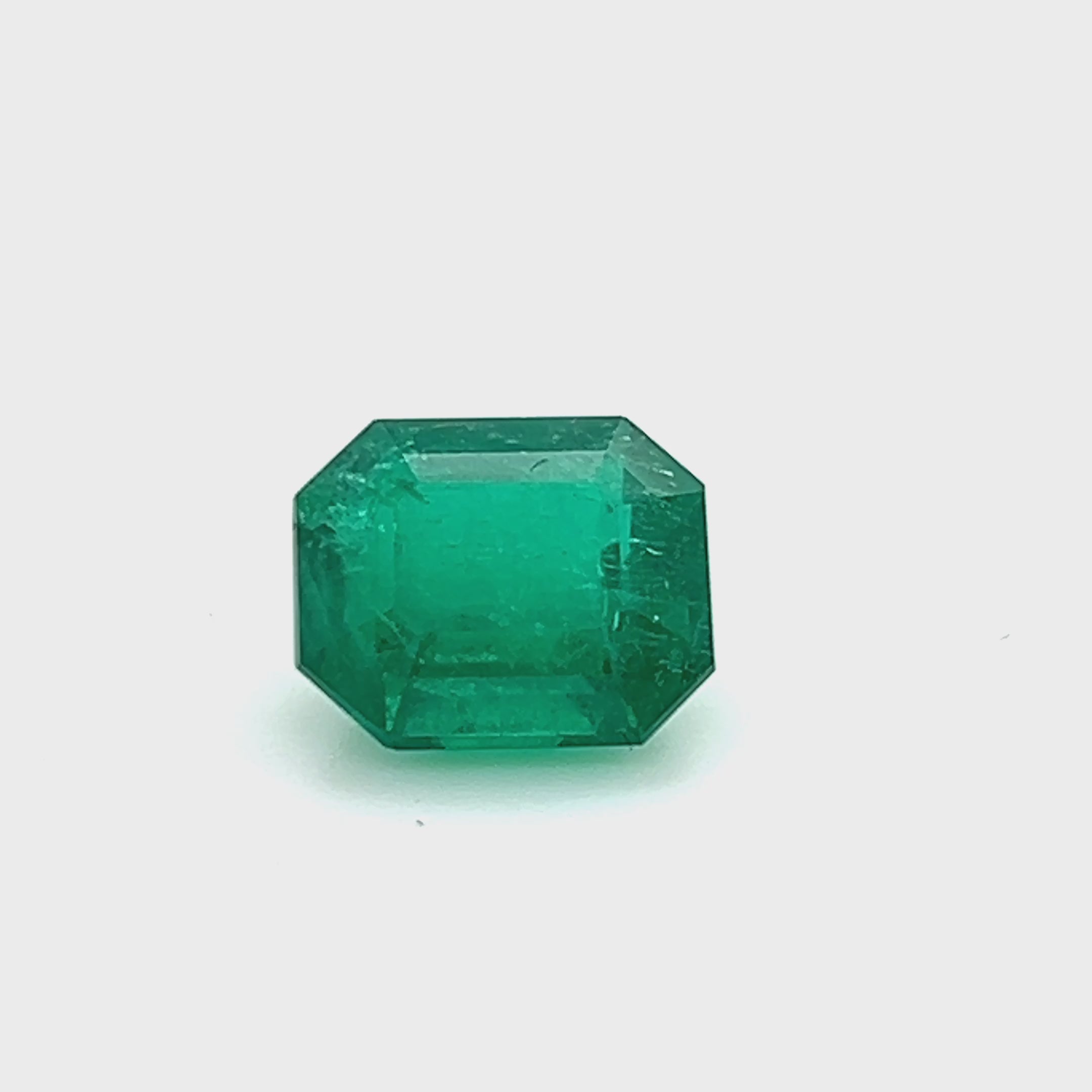 3.48 ct Emerald Cut Colombian Emerald