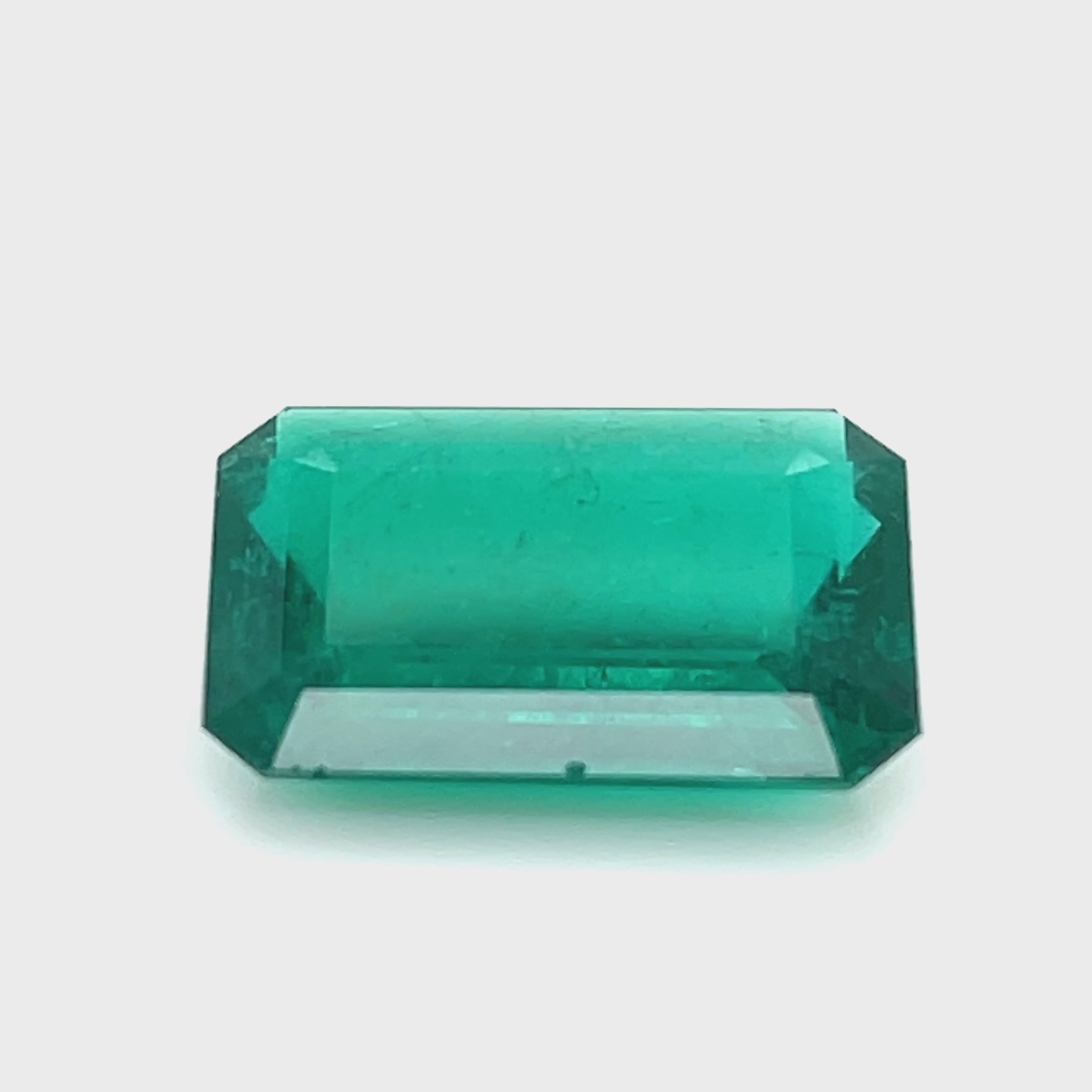 9.22 ct Emerald Cut Colombian Emerald