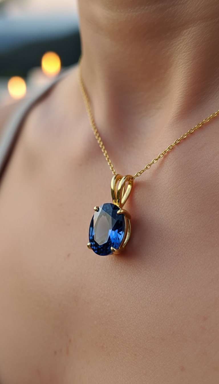 Sapphire Pendant