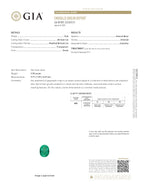 2.38 ct Oval Cut Colombian Emerald