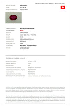 1.00 ct Oval Cut Mozambique Ruby