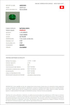 1.19 ct Emerald Cut Colombian Emerald