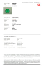 1.38 ct Emerald Cut Colombian Emerald