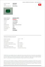 1.38 ct Emerald Cut Colombian Emerald