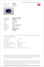 2.65 ct Oval Cut Sri Lankan Sapphire