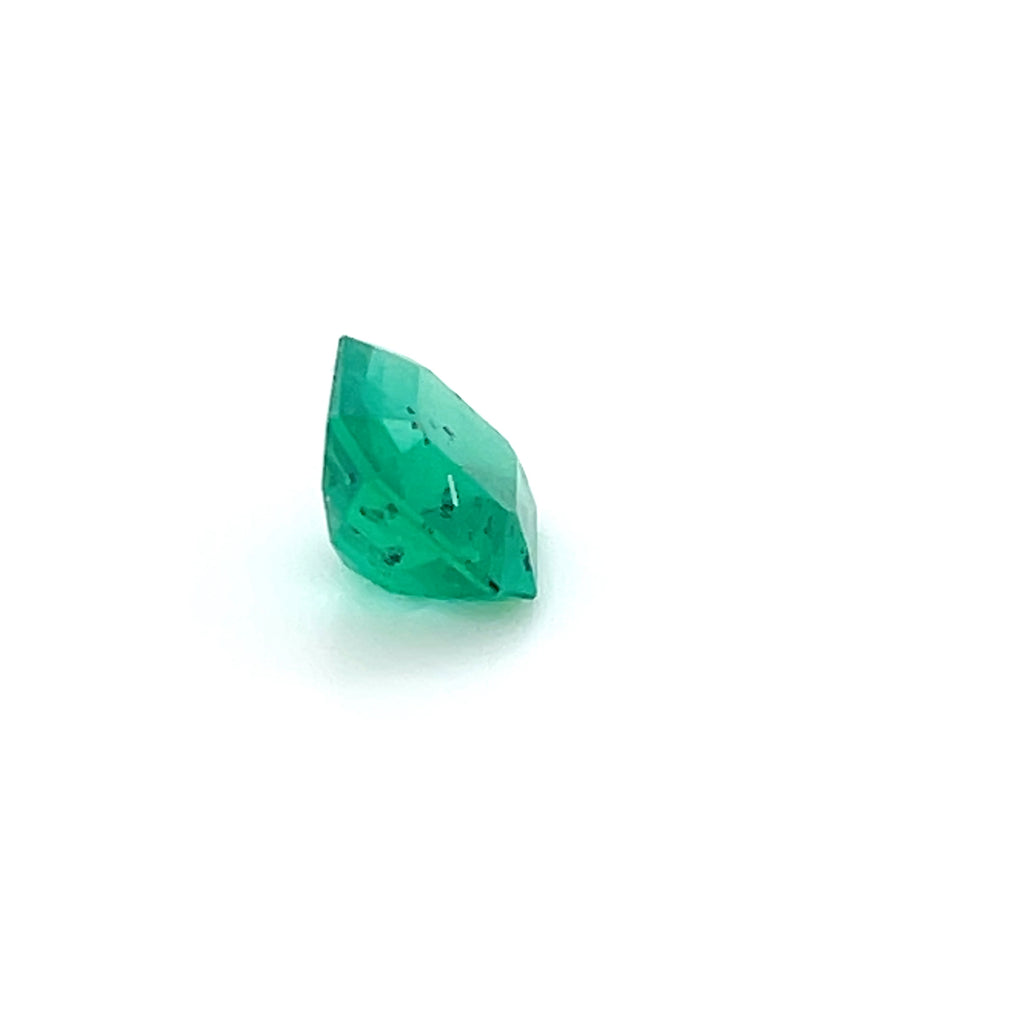 0.76 ct Square Cut Colombian Emerald