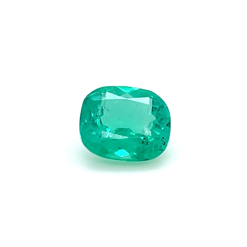 2.90 ct Cushion Cut GIA Colombian Emerald