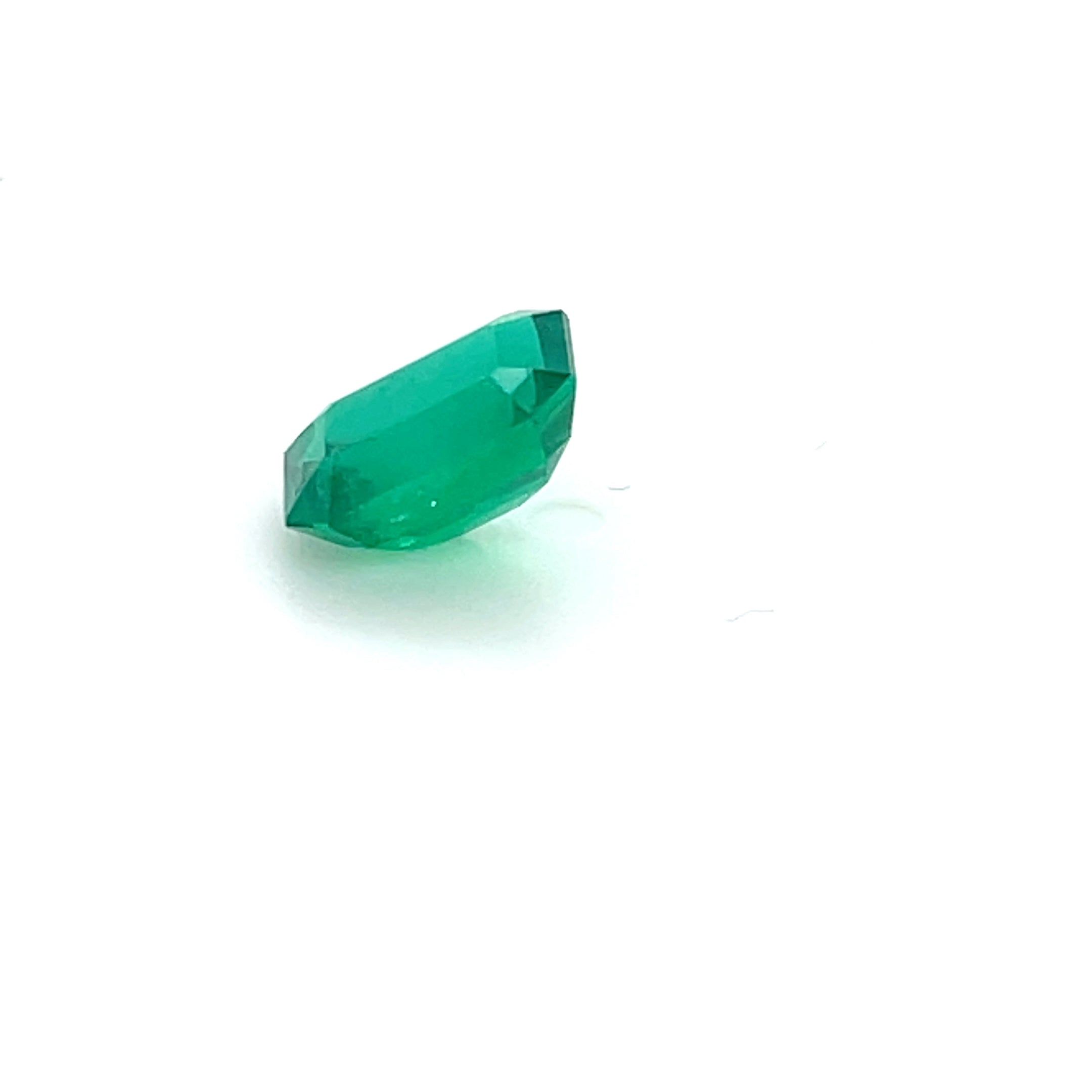 1.38 ct Emerald Cut Colombian Emerald