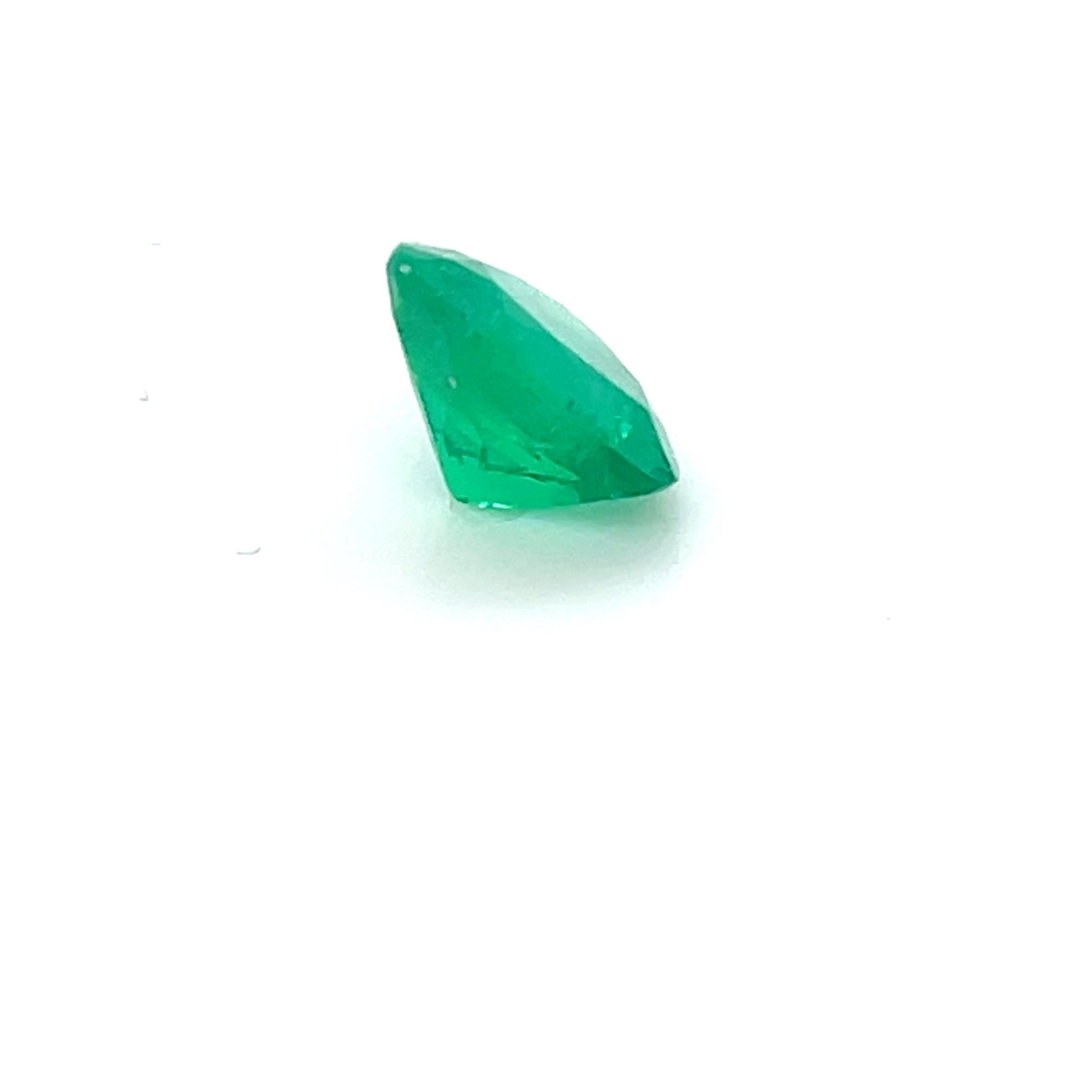 1.98 ct Heart Cut Colombian Emerald