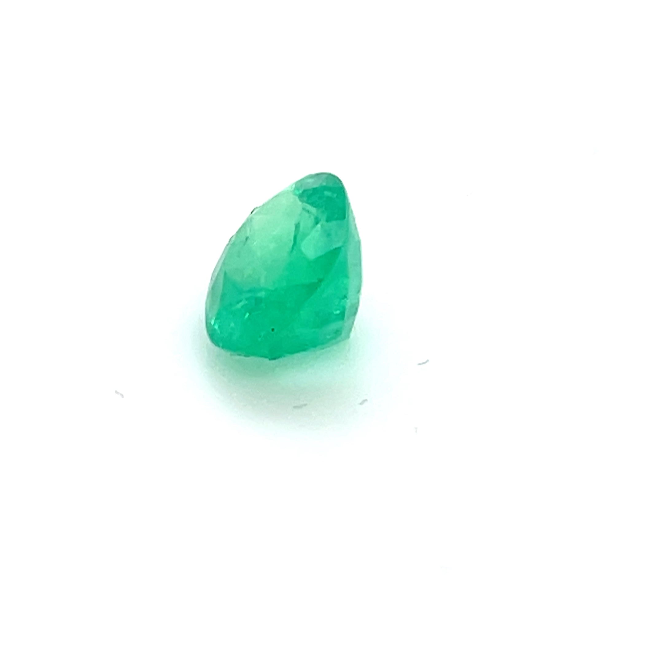 2.38 ct Oval Cut Colombian Emerald