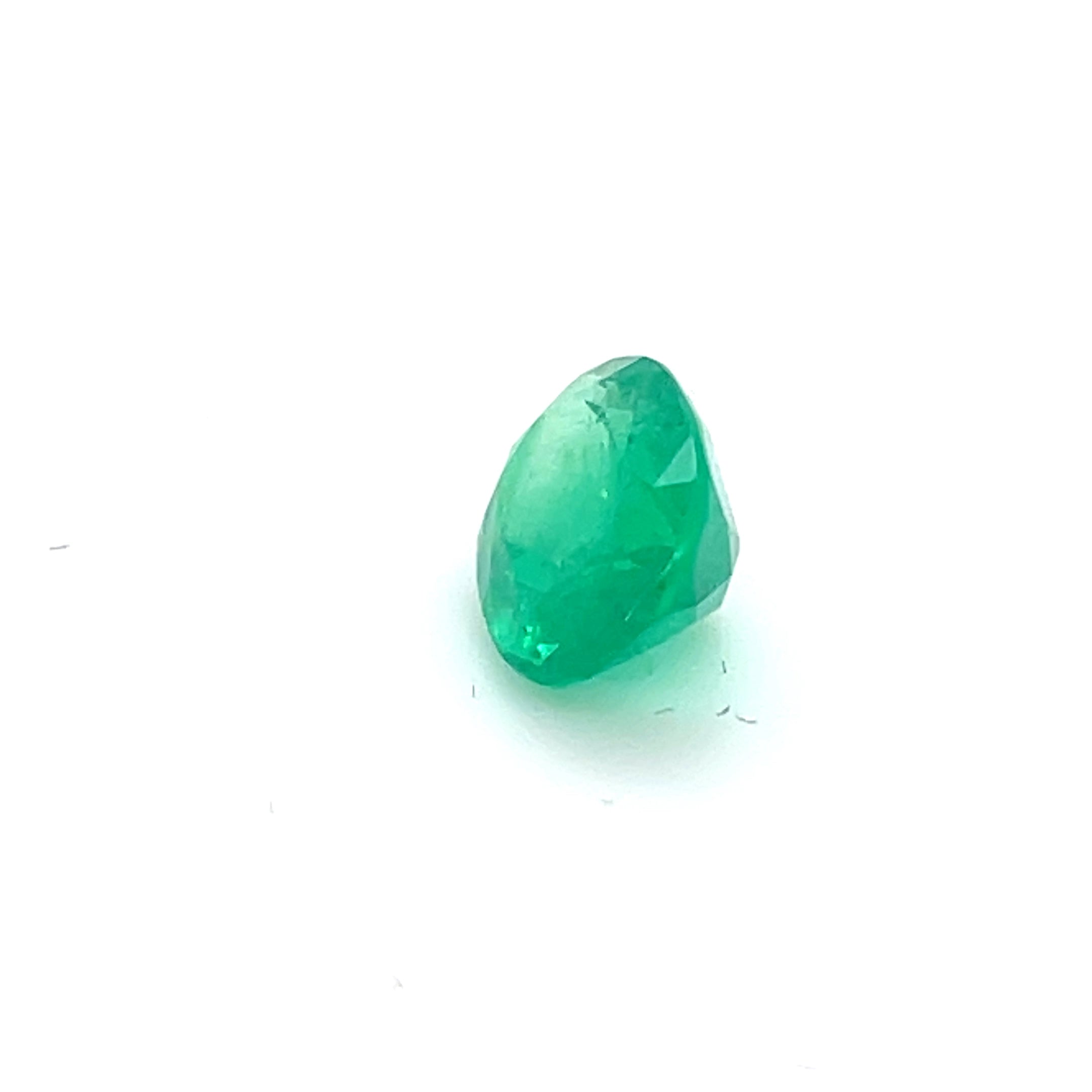 2.72 ct Oval Cut Colombian Emerald