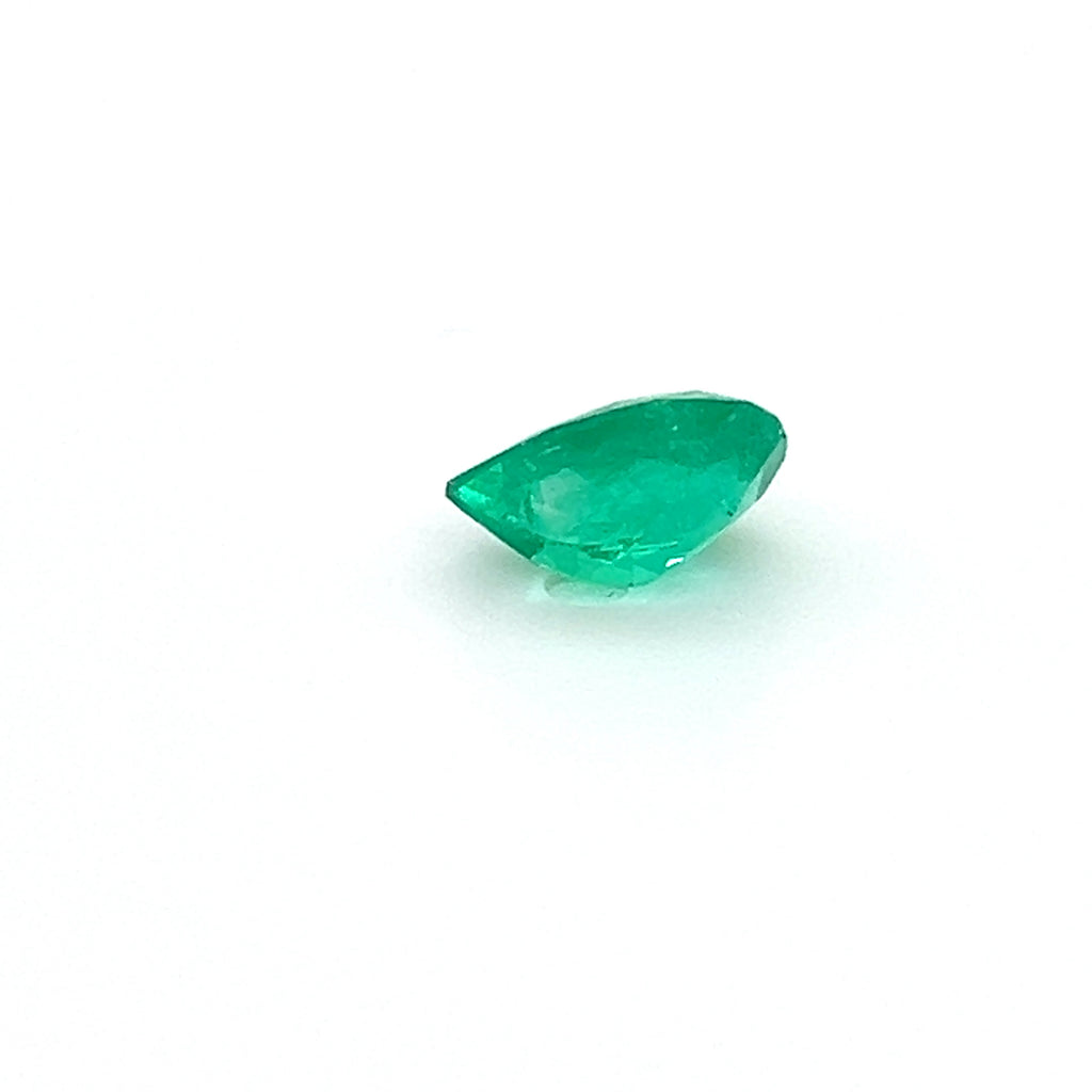 1.03 ct Pear Cut Colombian Emerald