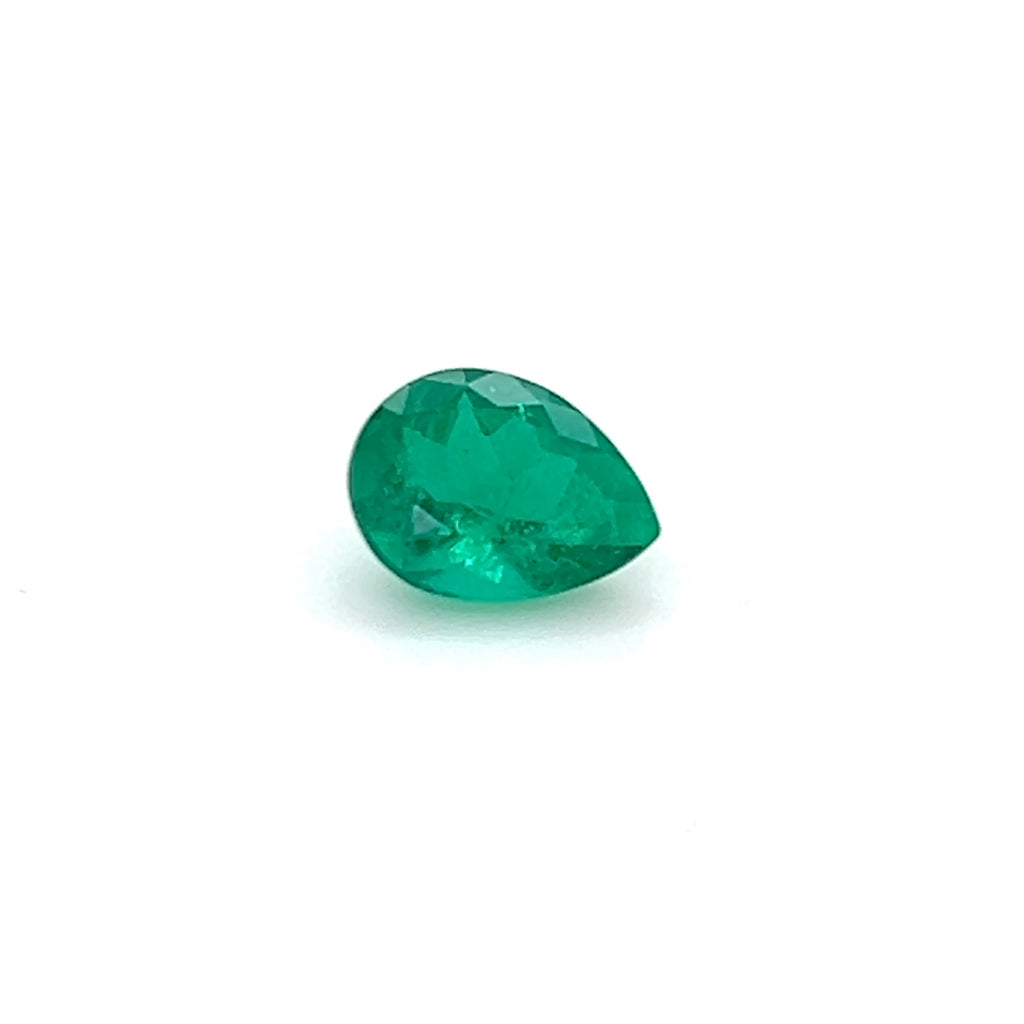 1.06 ct Pear Cut Colombian Emerald