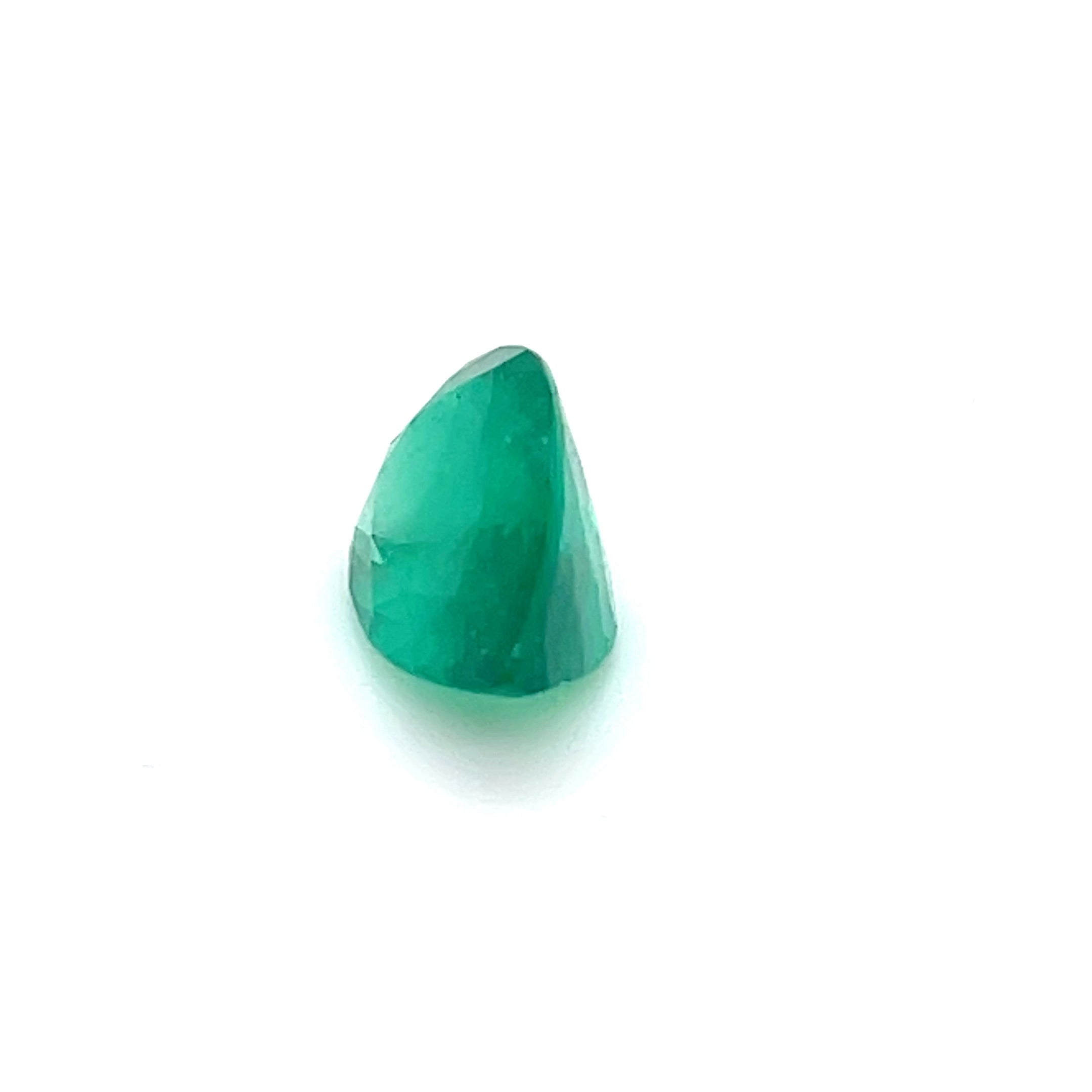 2.78 ct Pear Cut Colombian Emerald
