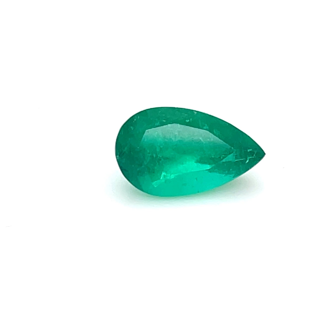 2.78 ct Pear Cut Colombian Emerald