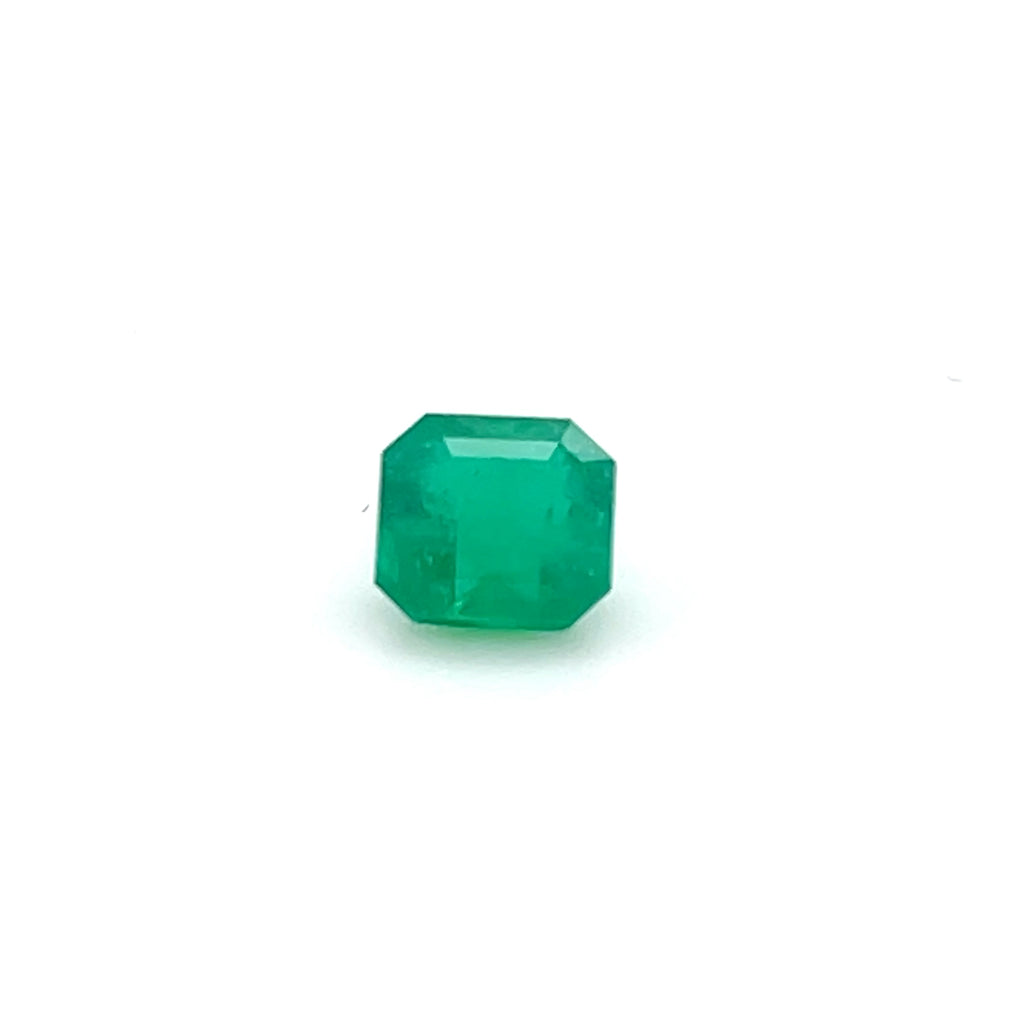 1.01 ct Square Cut Colombian Emerald