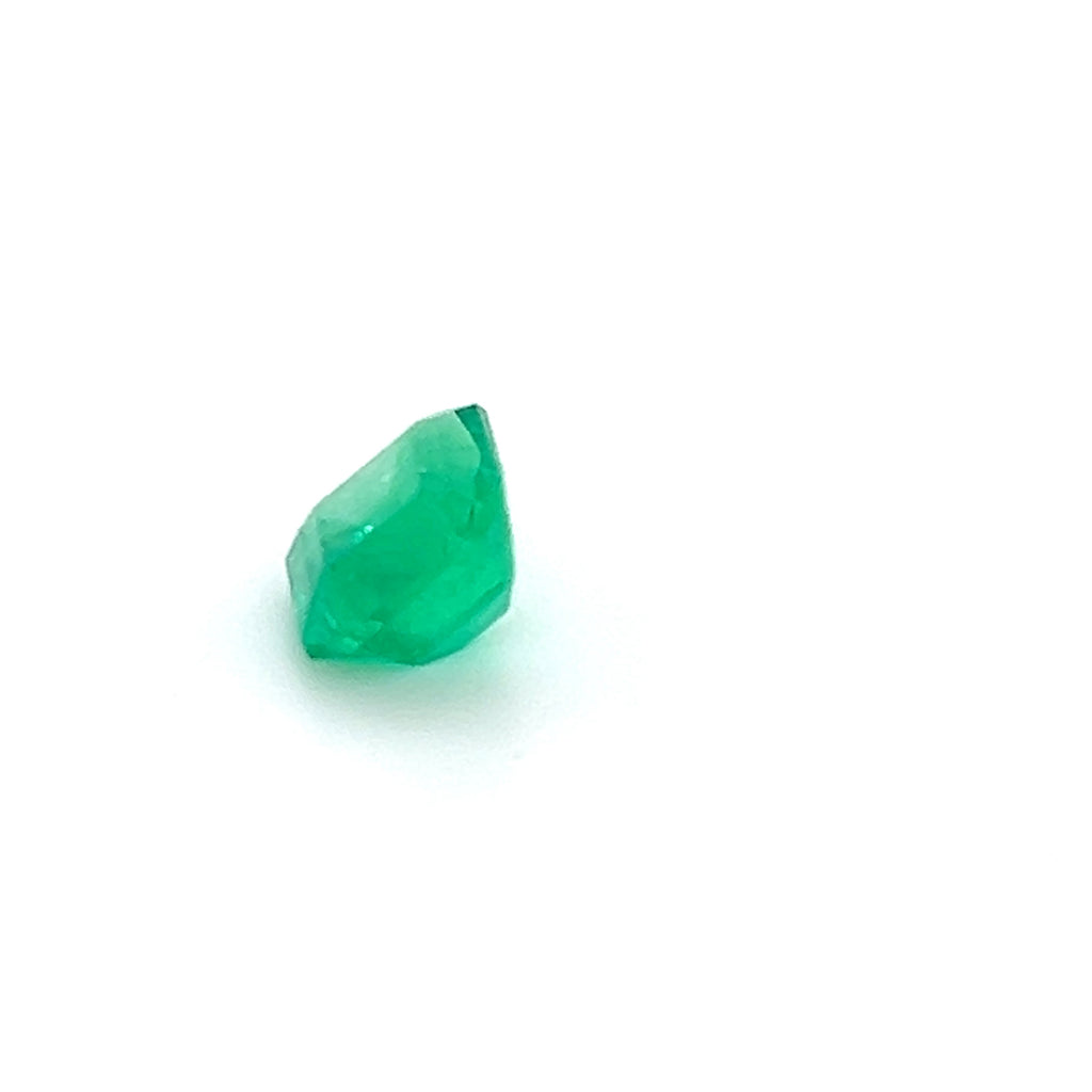 1.23 ct Square Cut Colombian Emerald