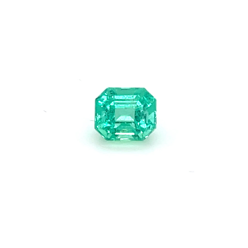 1.25 ct Square Cut Colombian Emerald