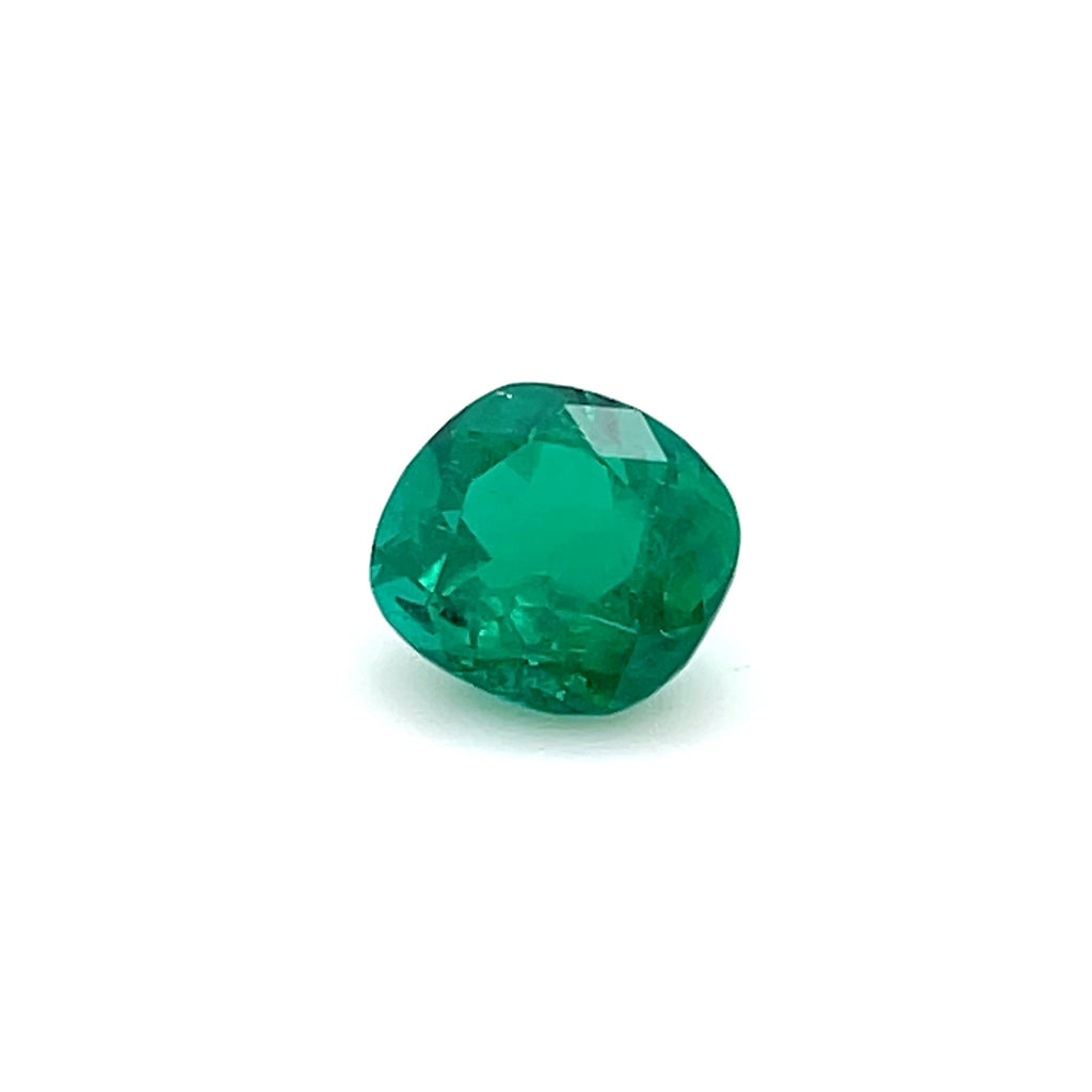 2.31 ct Cushion Cut Colombian Emerald