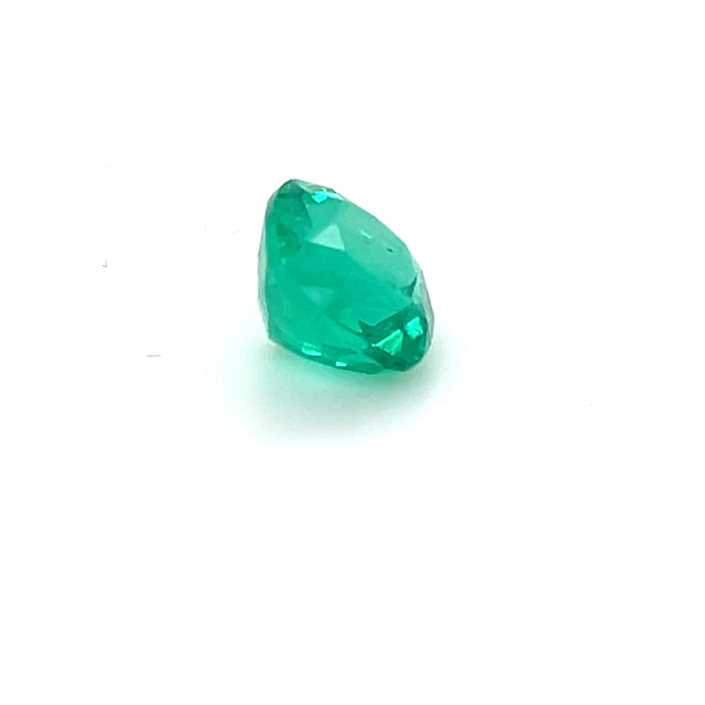 2.34 ct Cushion Cut Colombian Emerald