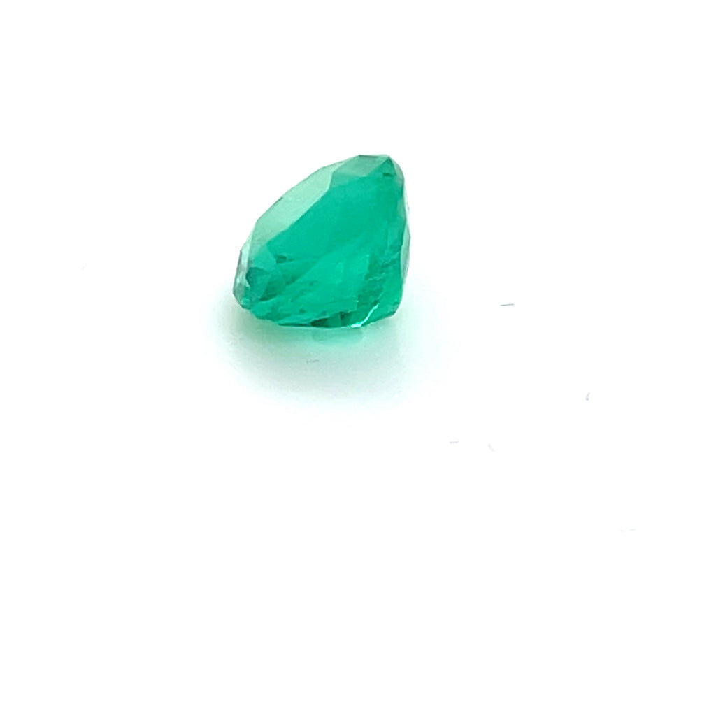 2.34 ct Cushion Cut Colombian Emerald